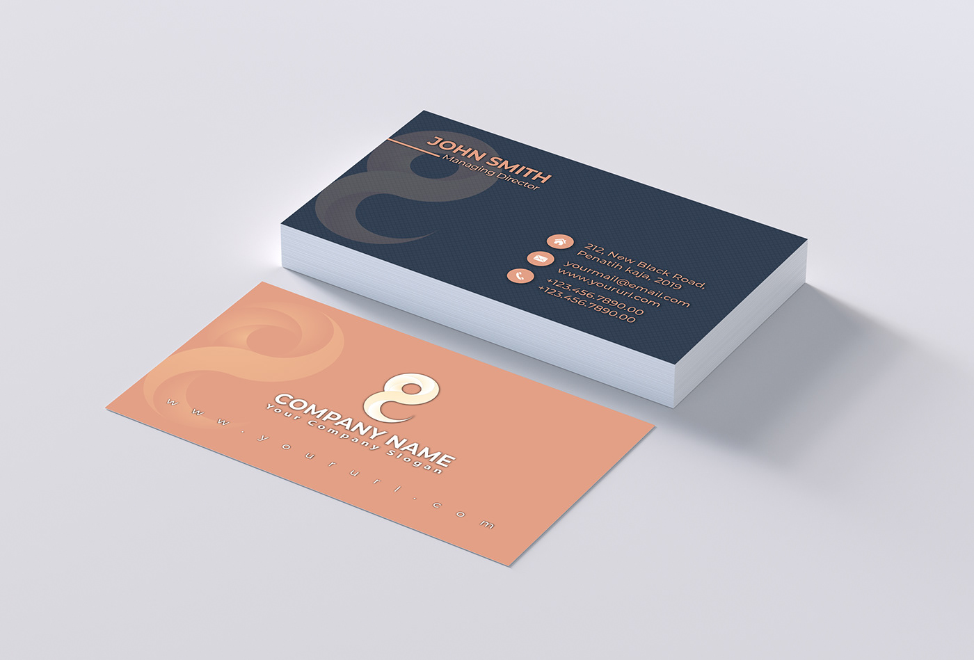 corporatebusinesscard corporate businesscard branding  simple modern stylish medical creative minimal