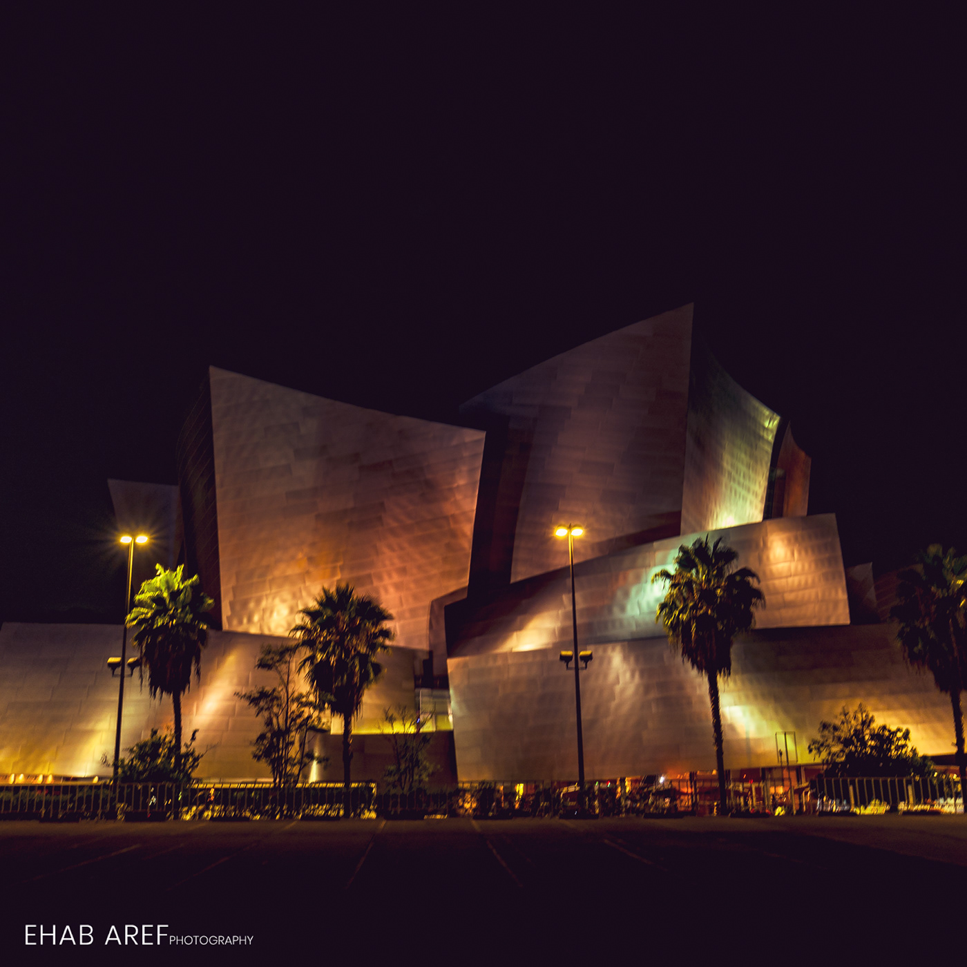 walt disney concert Hall night photography night long exposure Photography  Los Angeles California downlown LA. la