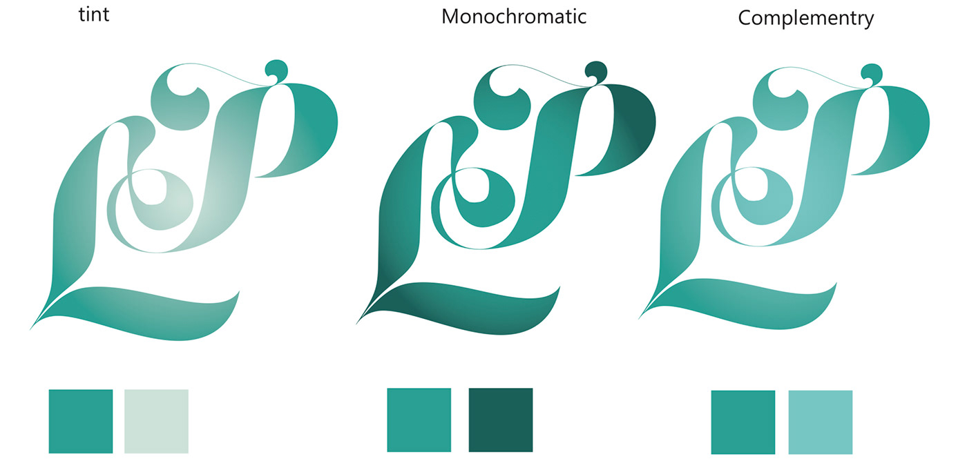 graphic design  ILLUSTRATIOR lettermark typography  