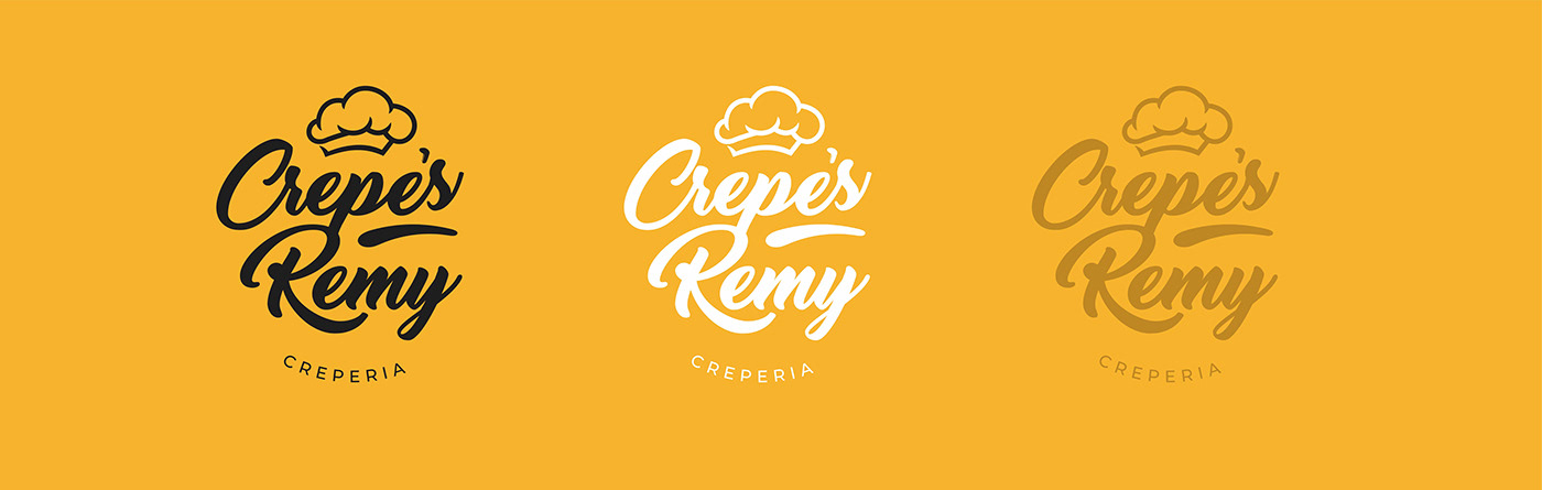Advertising  brand identity CREPERIA Food  identidade visual identity Identity Design Logo Design marketing   restaurant