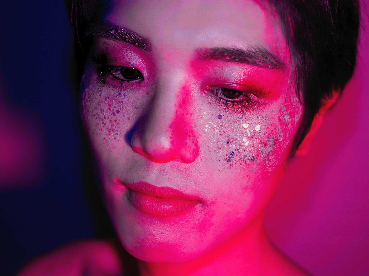 acting Circus Digital Art  drama makeup makeup art Photography  portrait