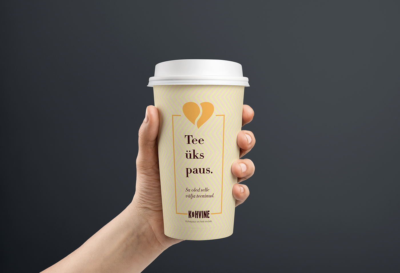 Coffee Paper Cup coffee cup drinking cup package Label drink graphic design  disain miiko kottise