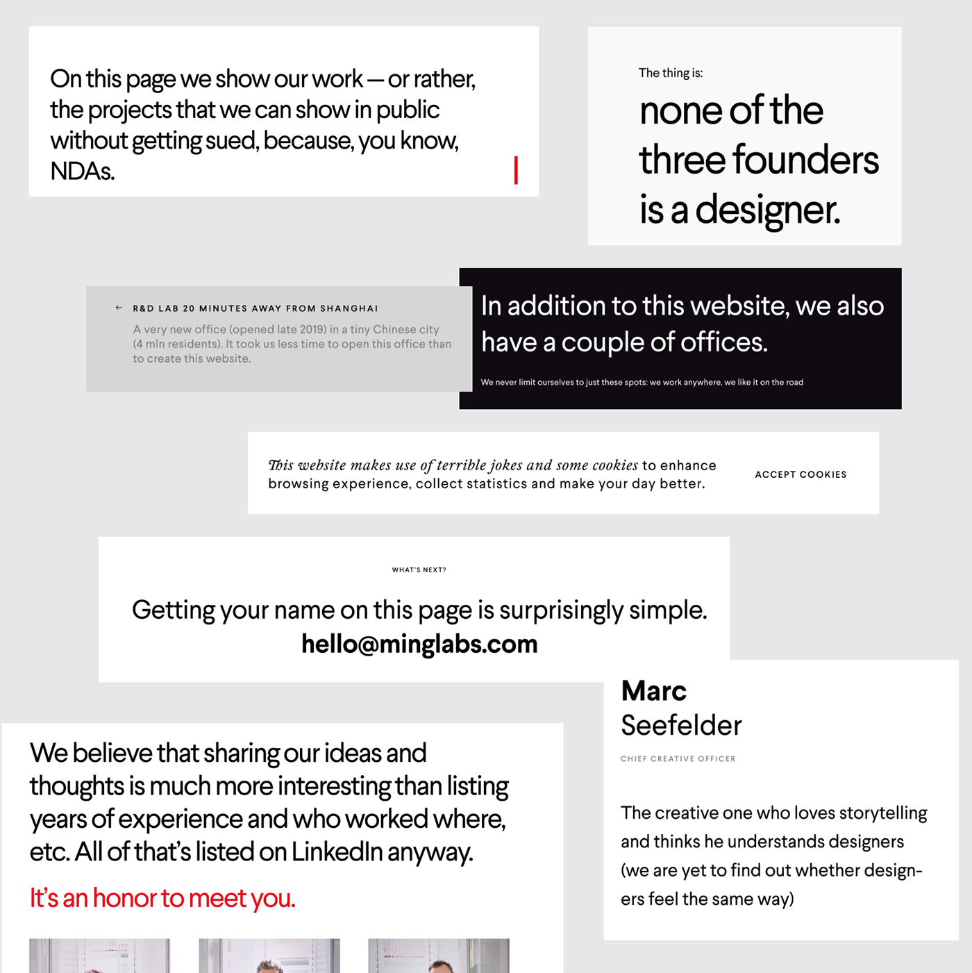 bauhaus brand identity clean distortion Glitch landing page minimal Website Design
