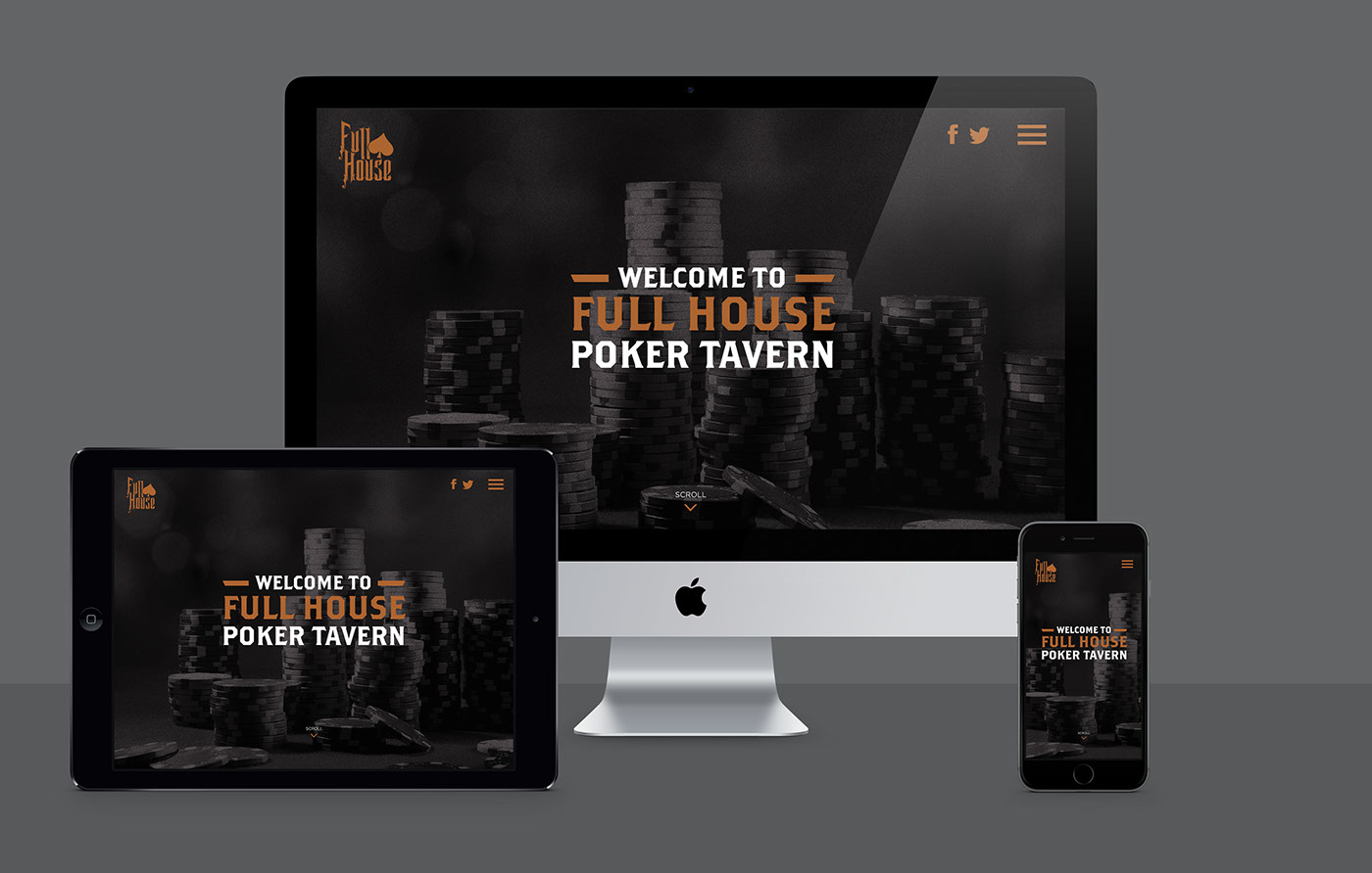 branding  design identity Poker Website brand bar pub Tavern casino