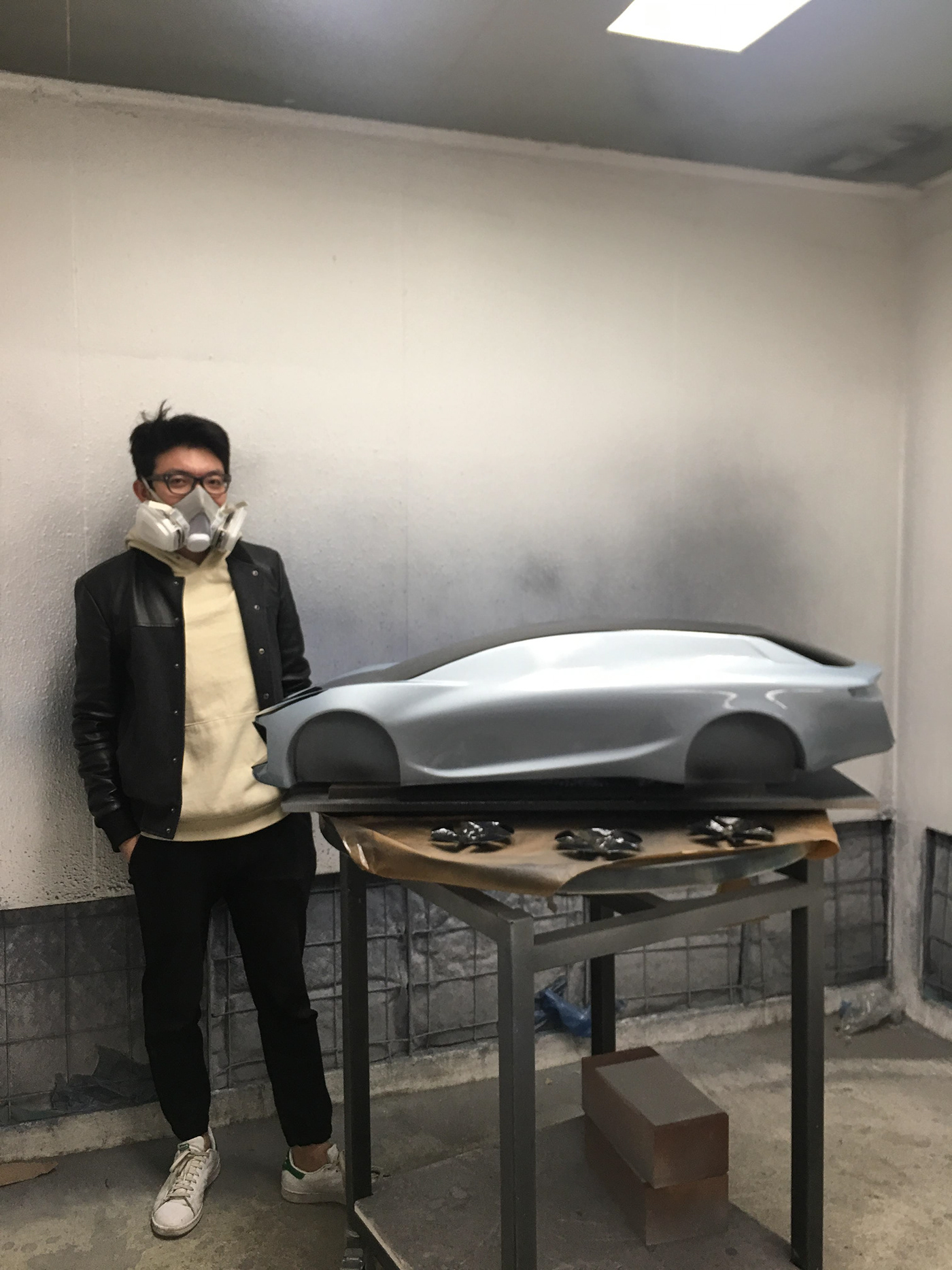 aston martin car design cnc Foam Physical Model
