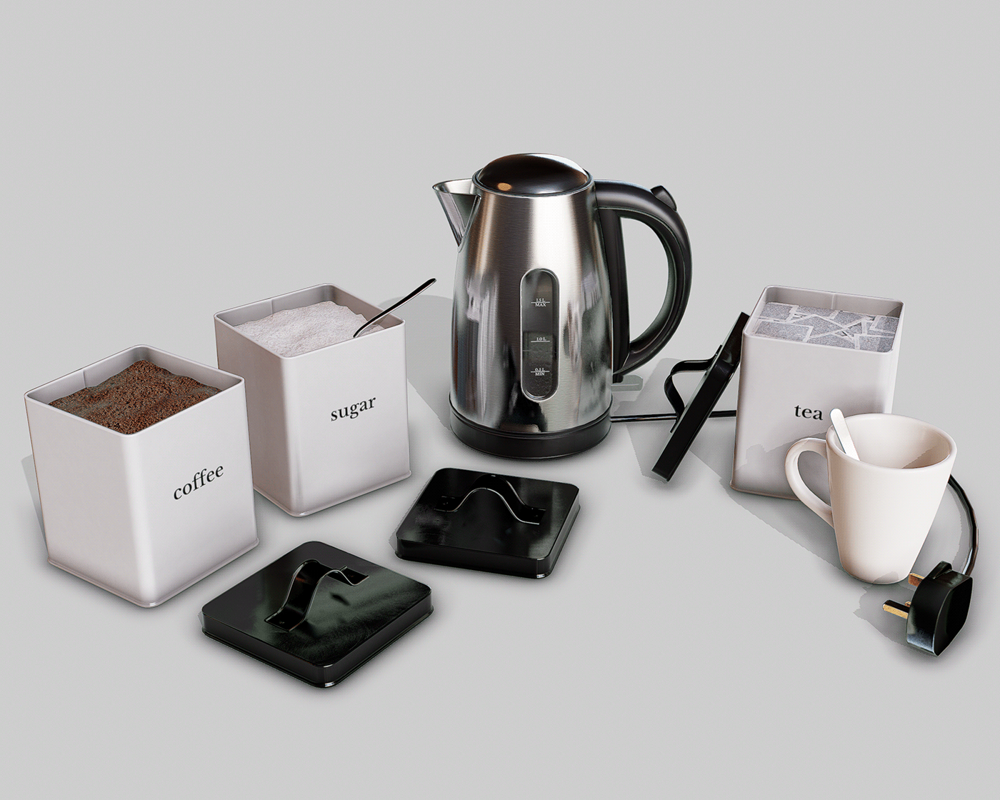 Coffee kettle product realtime sugar tea teaspoon