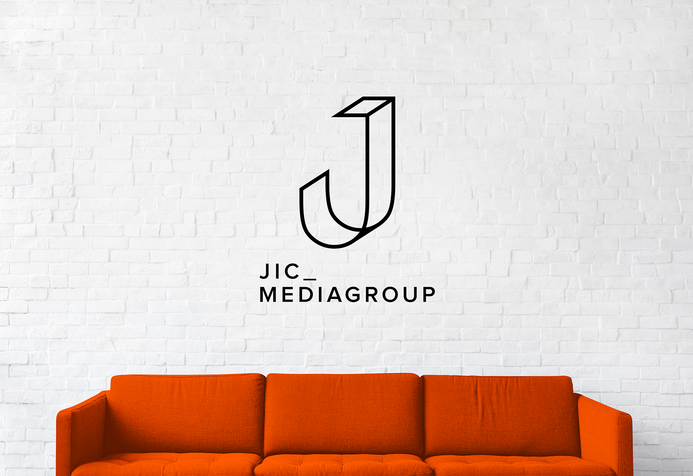 branding  Identity Design design studio media company art direction  graphic design  visual identity logo just in case JIC MEDIA GROUP