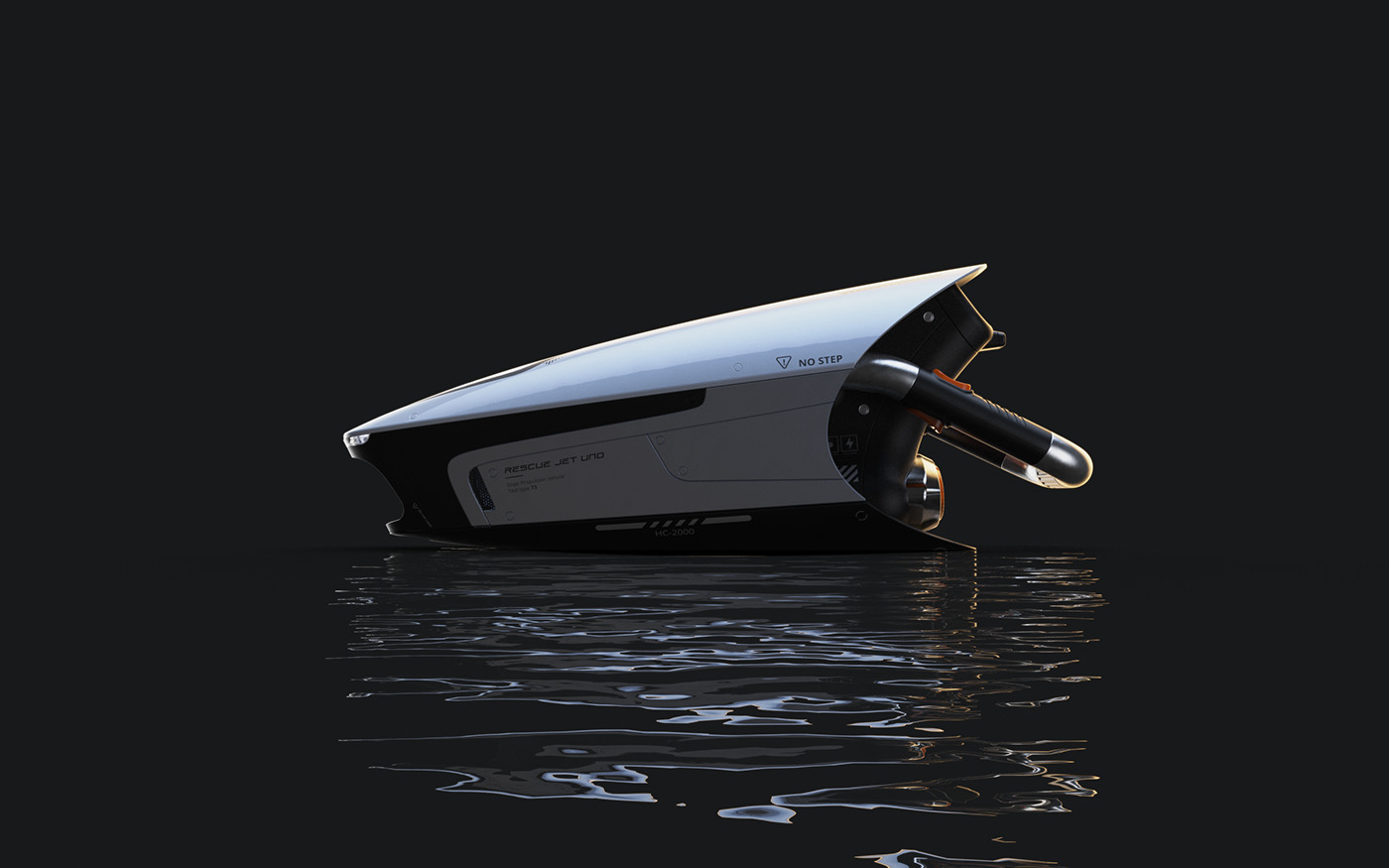 concept design industrial design  product design  transportation underwater vehicle Vehicle Design