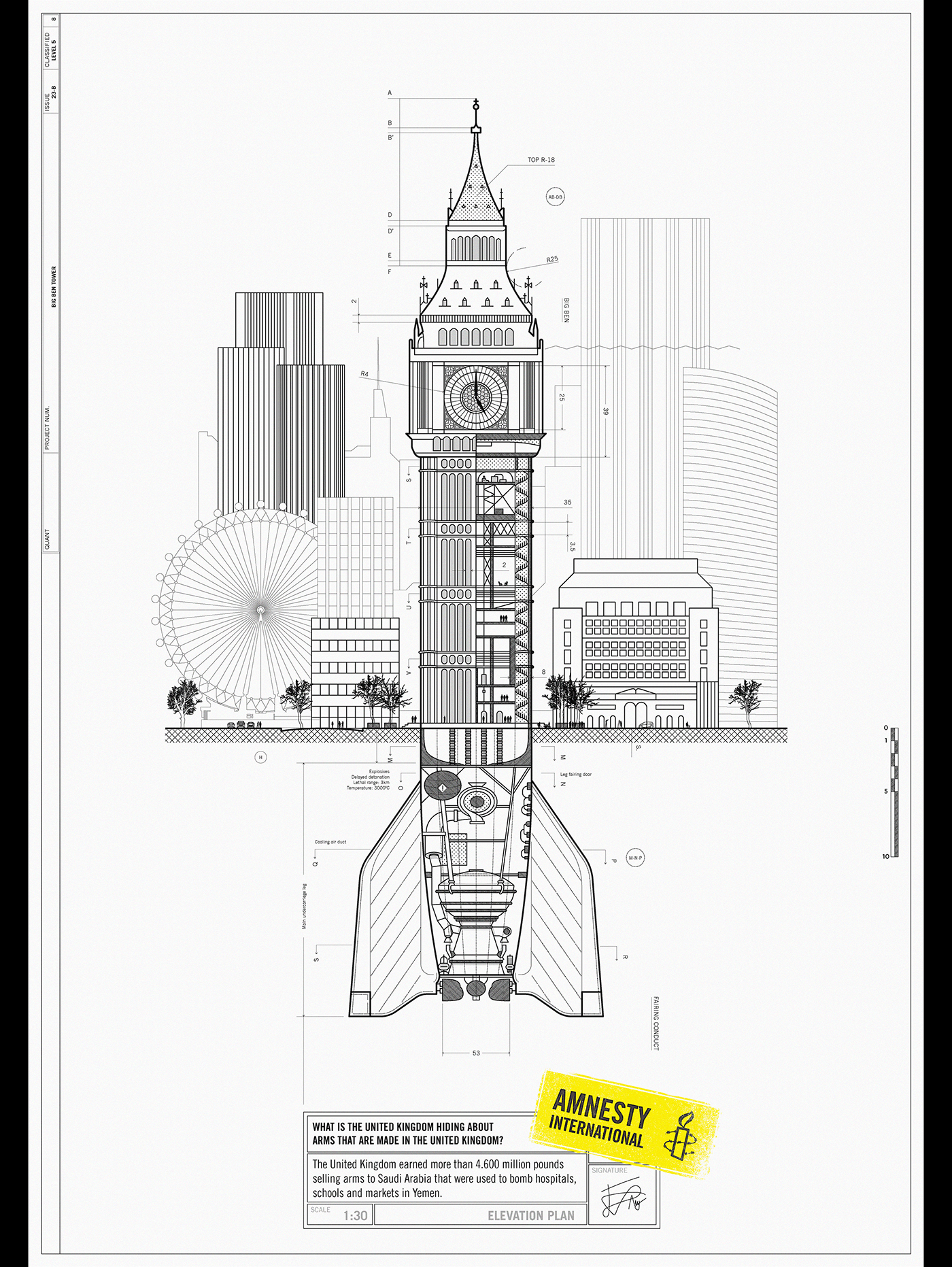 amnesty International weapons arms industry plans vector bigben chrysler building
