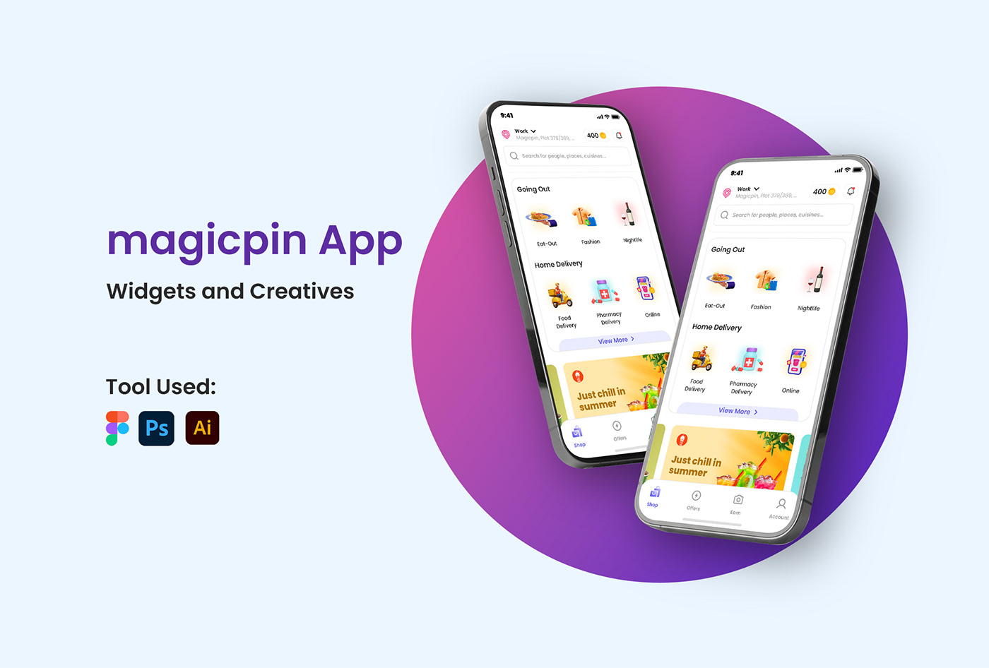 Figma app design graphic design  banner design widget design UI/UX ui design user experience Mobile app mobile design