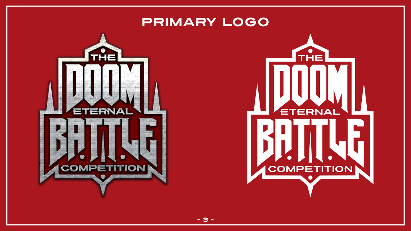 campaign design doom graphicdesign logo logodesign merchandise videogame visualidentity Website