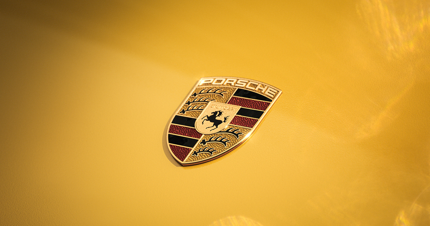 3D automotive   CGI Porsche