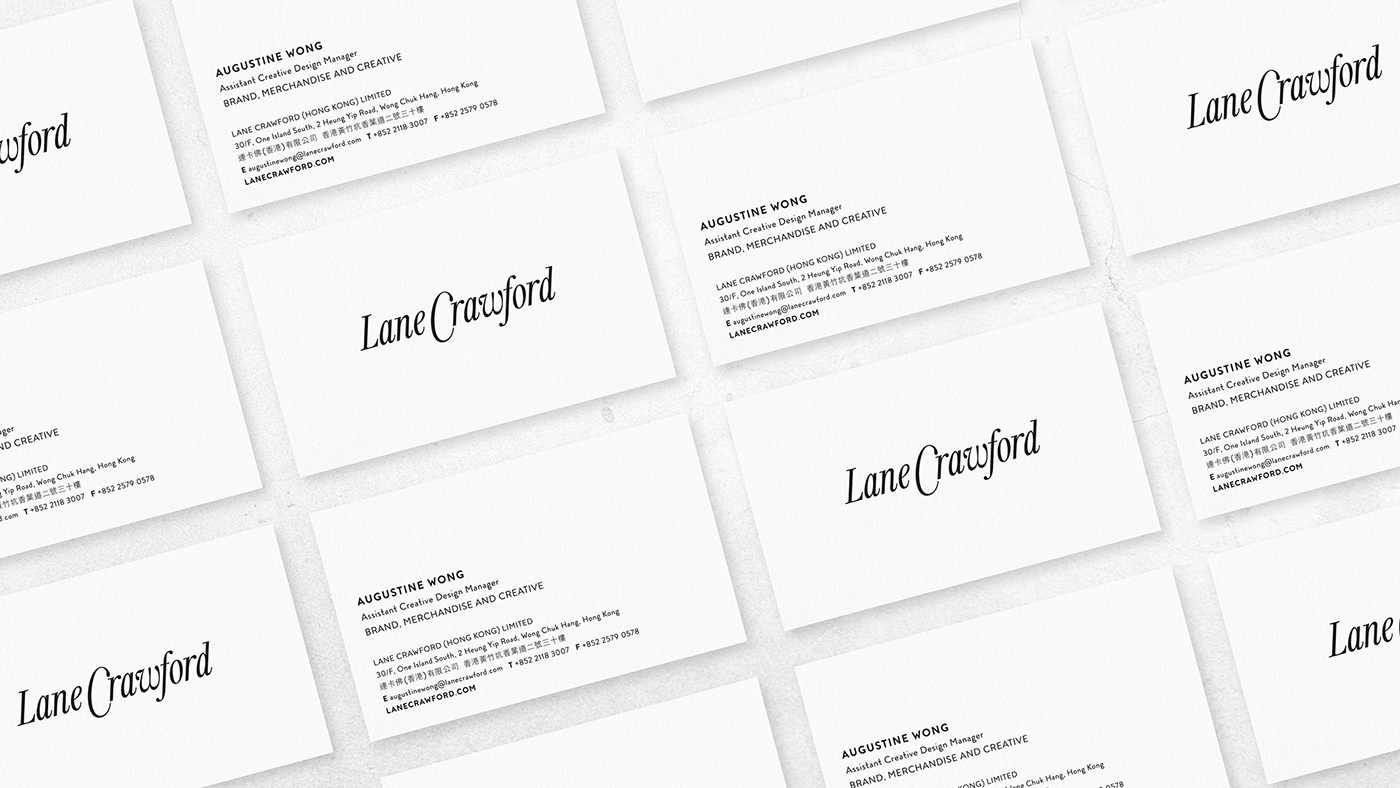 lane crawford corporate font font personalized font fontype type