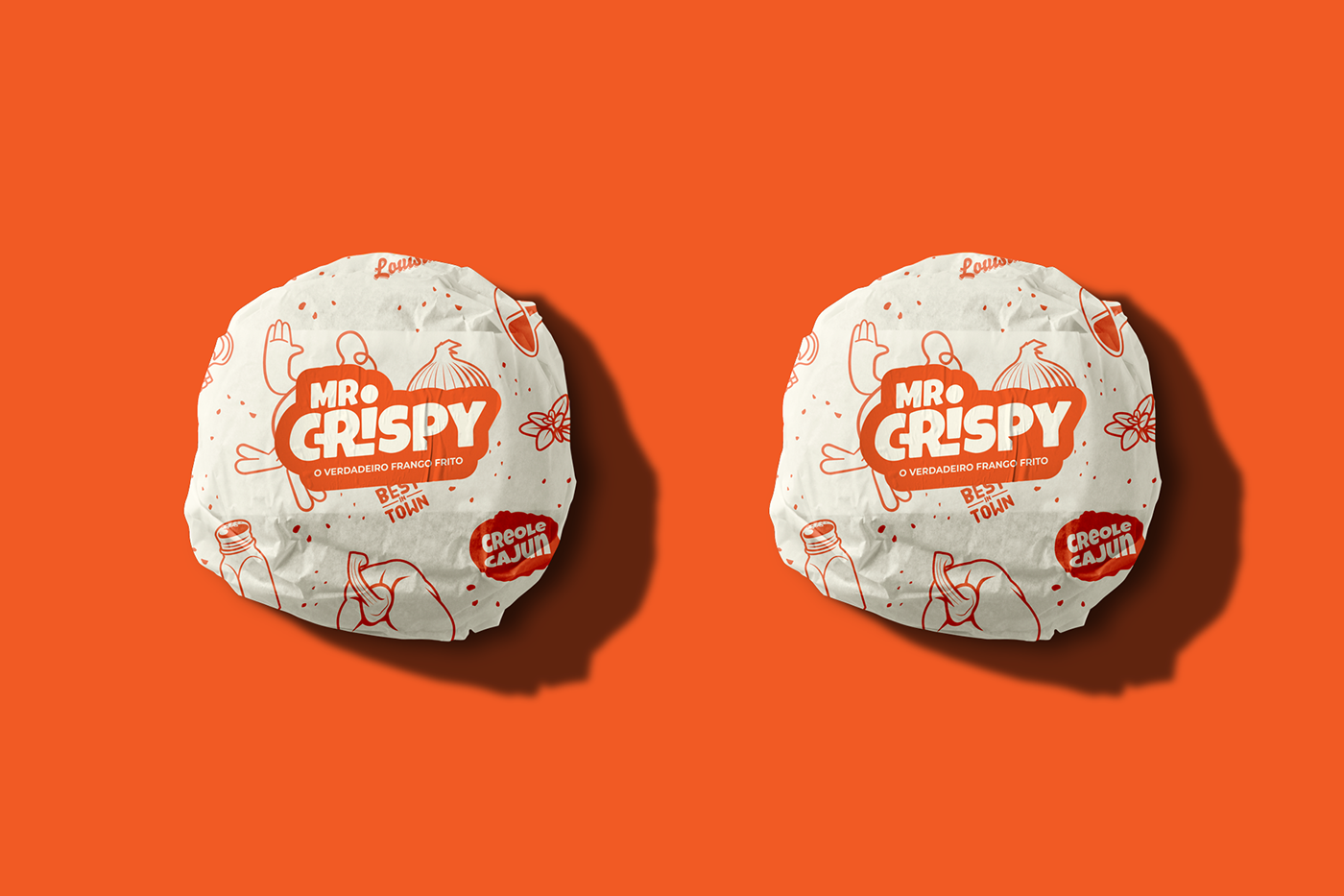 brand identity burger Fast food fried chicken hamburger junk food packing restaurant