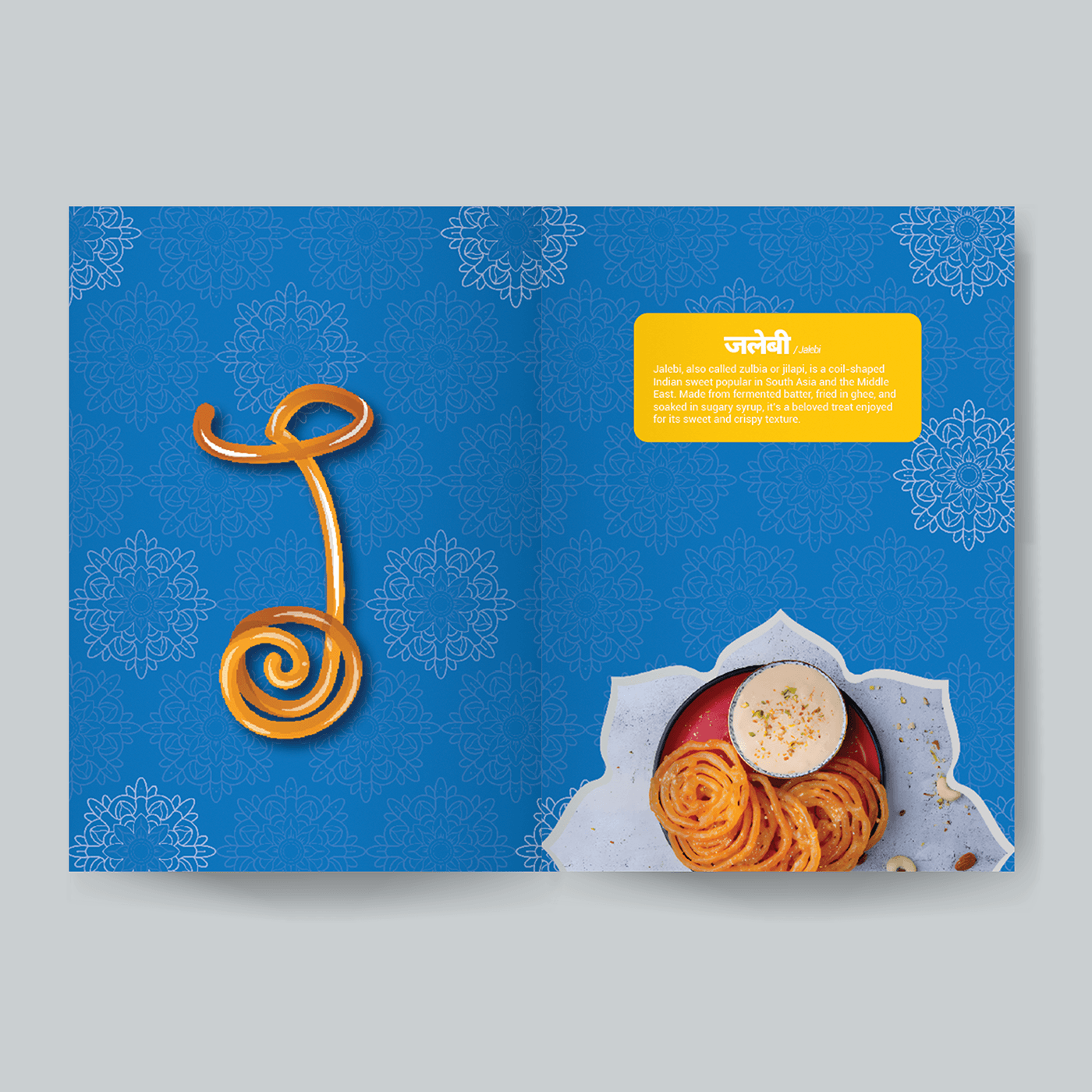 ILLUSTRATION  Graphic Designer design sweet Food  alphabet book book design Booklet