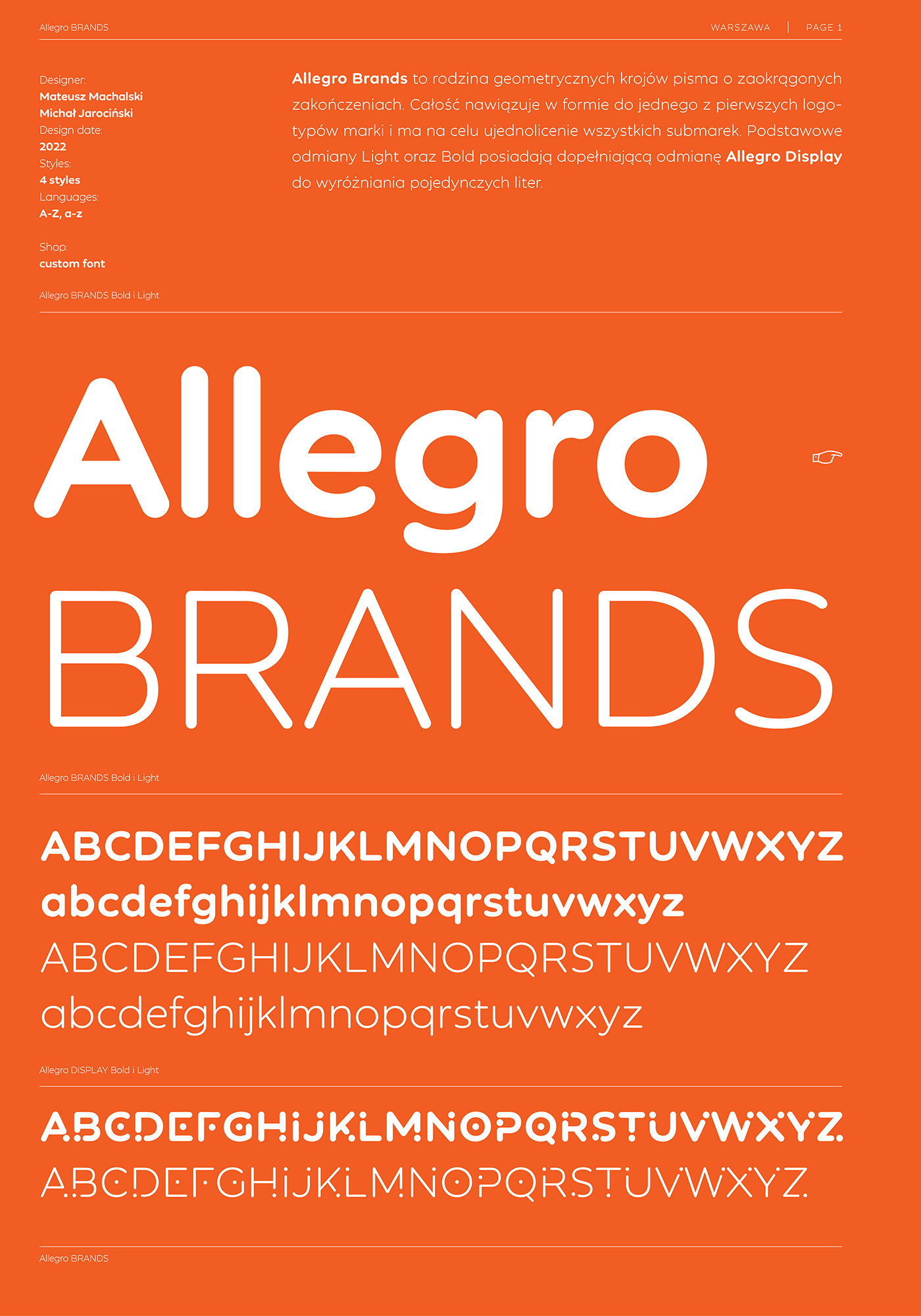 Allegro capitalics Custom typography   branding  brand font Typeface lettering corporation font costum font
