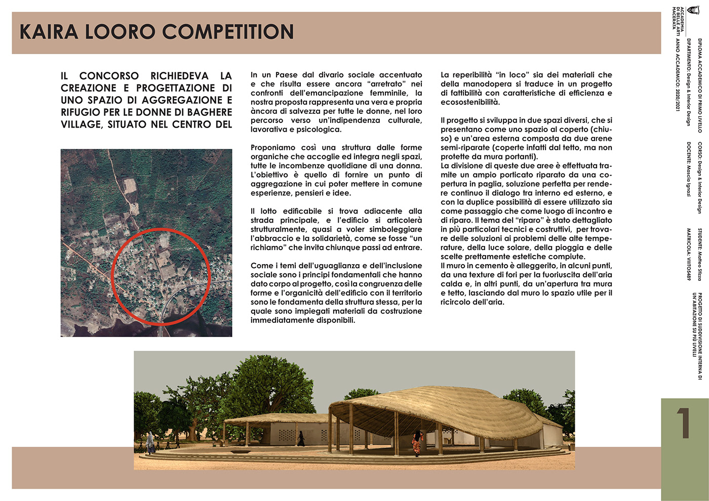 architecture design Render kairalooro africa senegal architecturecompetition
