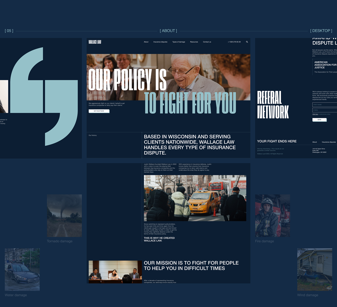 redesign Website UI/UX Figma concept corporate