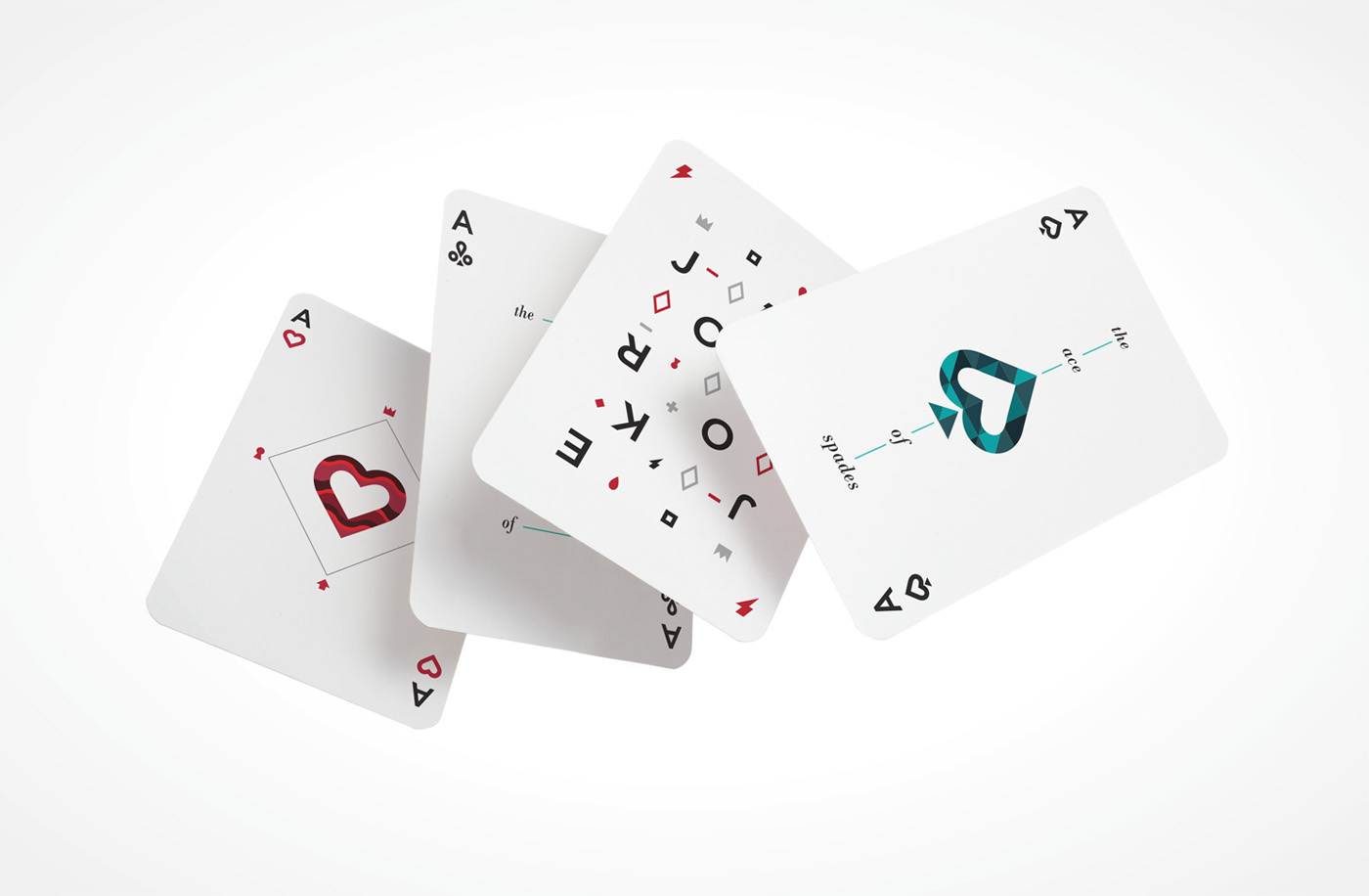 cards Poker plastic flat
