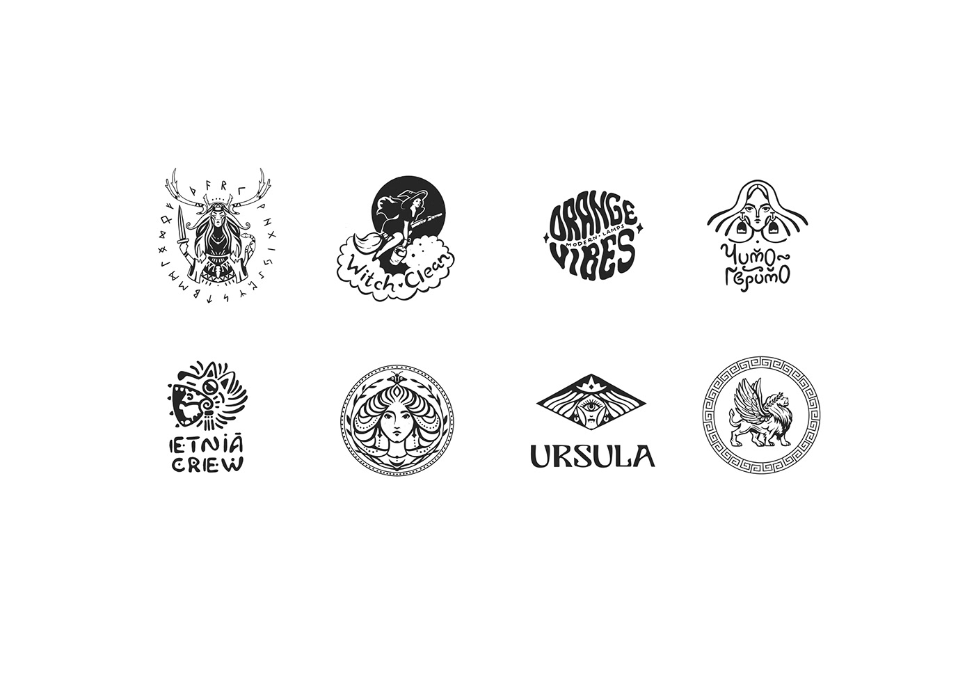 hand drawn logo illustrative logo Logo Design logofolio logos иллюстративный логотип логотип фирменный стиль логофолио