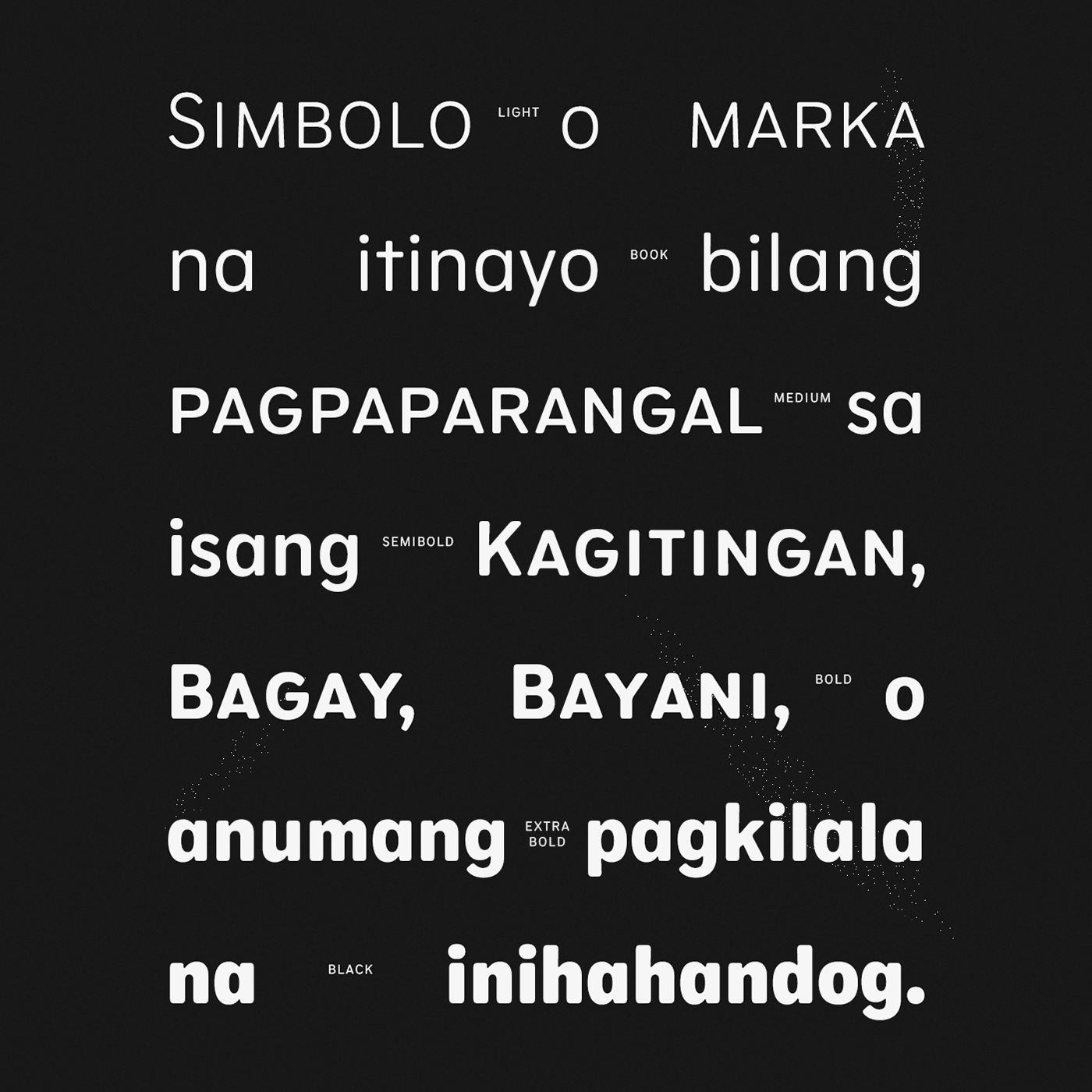 filipino font fonts philippines type design Typeface typography  