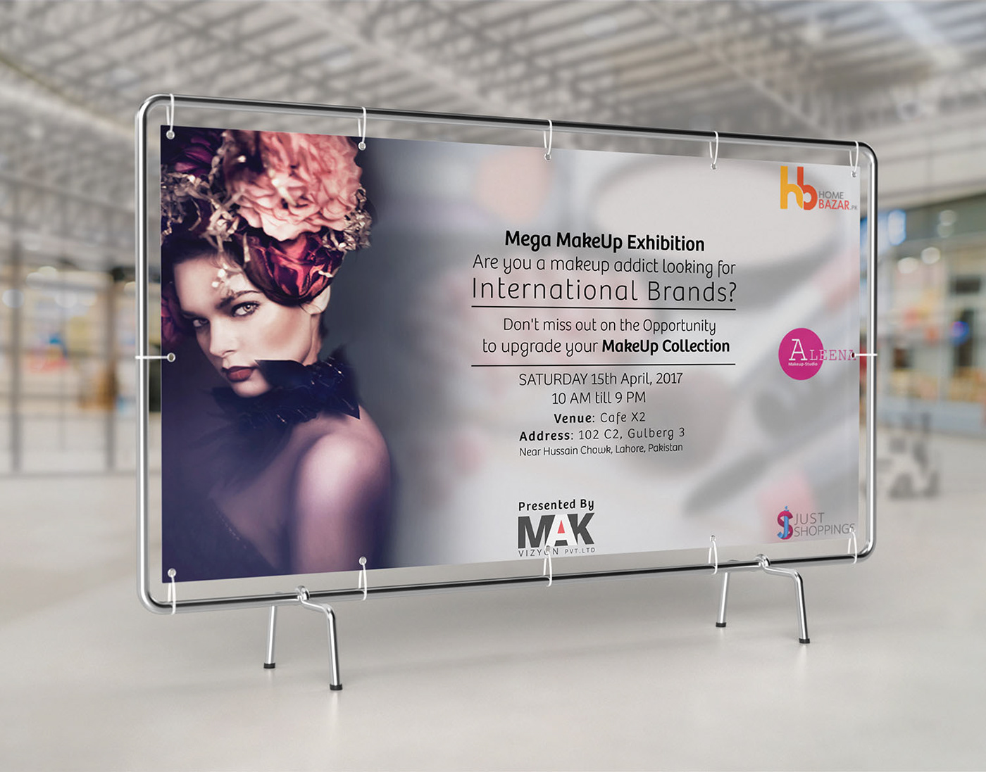 print design  flex bill board backdrop Advertising  graphics banner art brand wall design