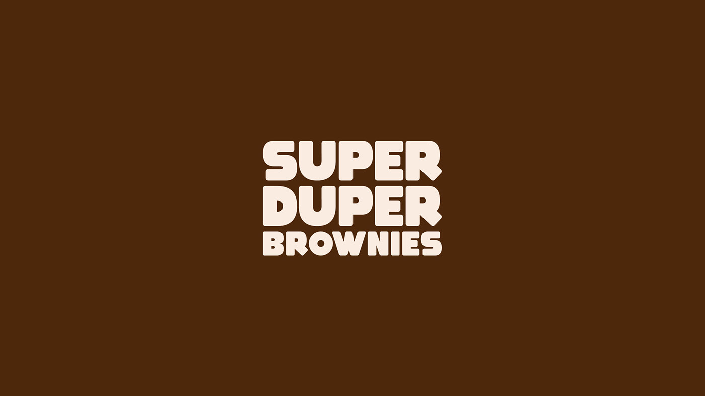 brownies Packaging brand identity logo design Illustrator brownie chocolates