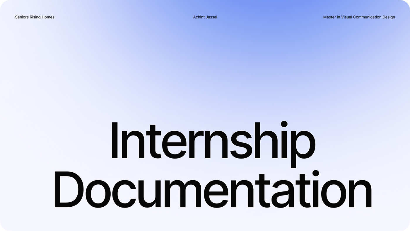 non-profit internship graphic design  brand Internship Project