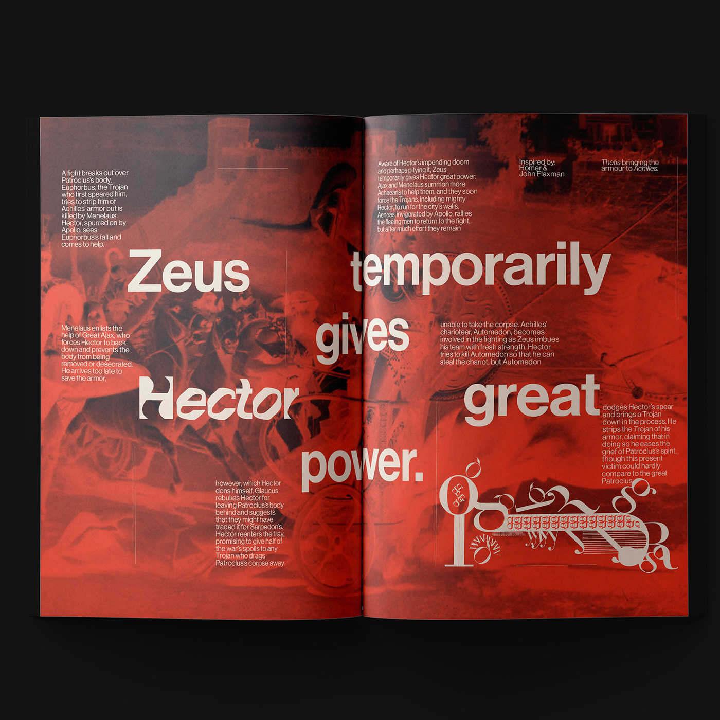 Didot editorial design  helvetica Illustrator Layout magazine swiss design type typography   InDesign