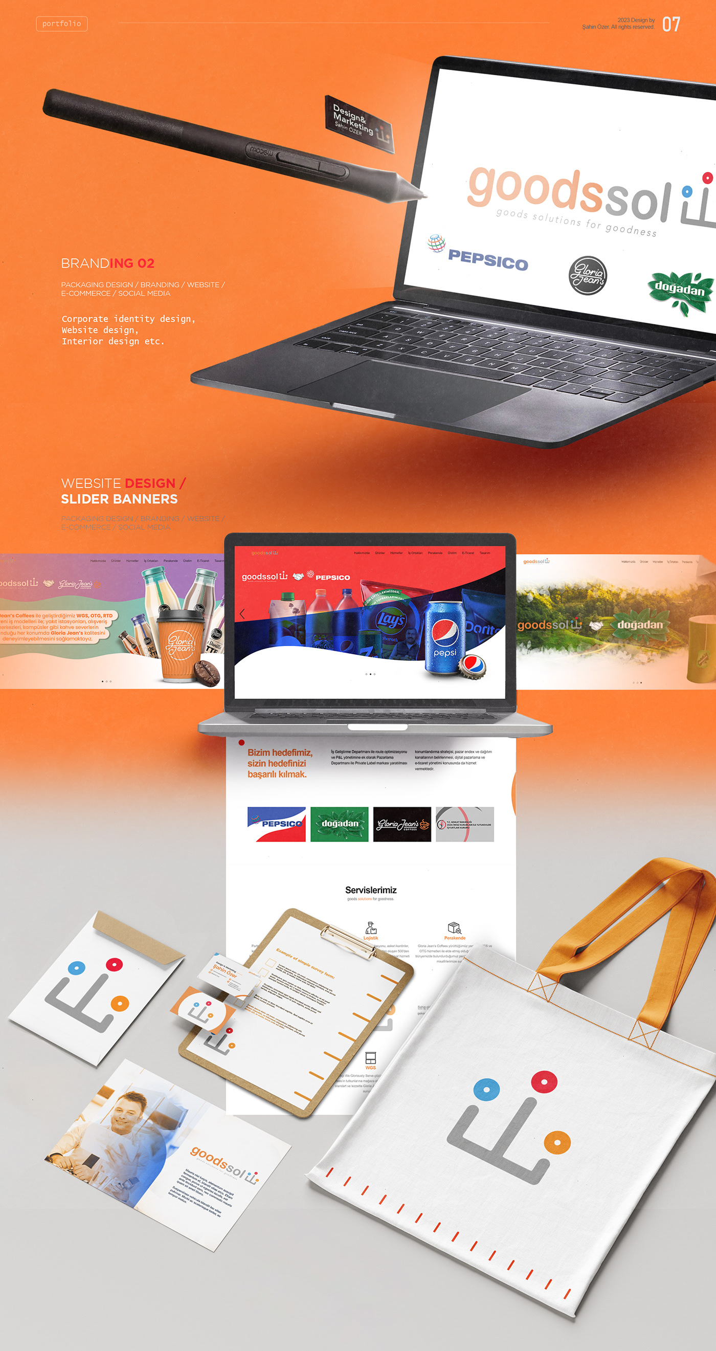 portfolio designer branding  Logo Design Social media post ads marketing   banner package desing visual idenity