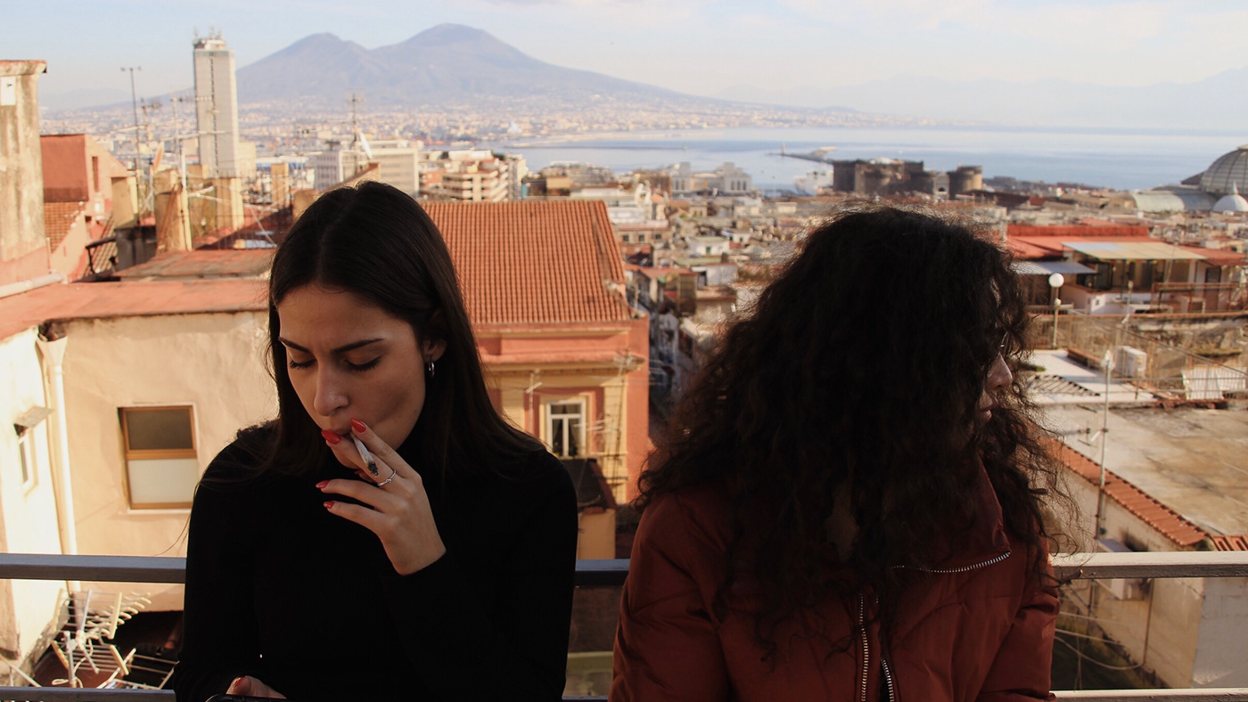 NAPOLI Naples Italy streets smoking girls vesuvio city Urban beauty Landscape Love friendship streetlife