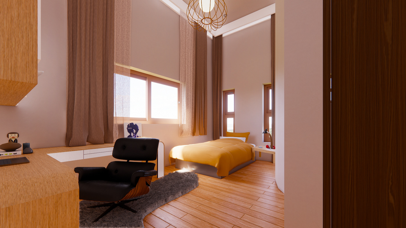 Interior interior design  archviz visualization enscape SketchUP