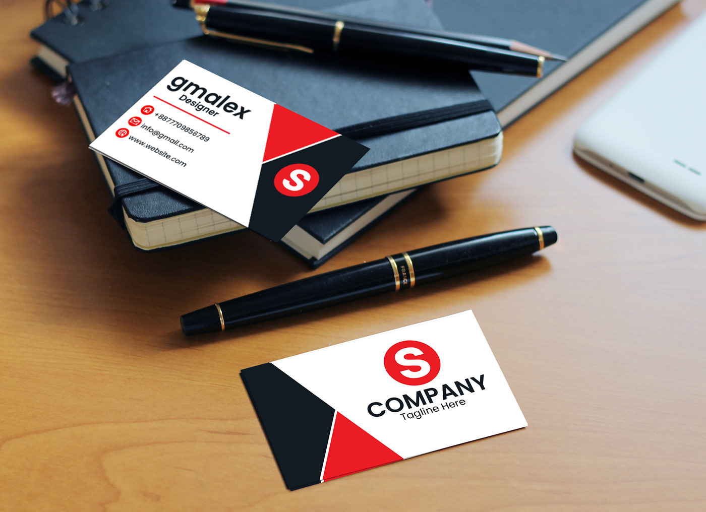agency Anchors business business card clean colorful corporate creative dark grey design