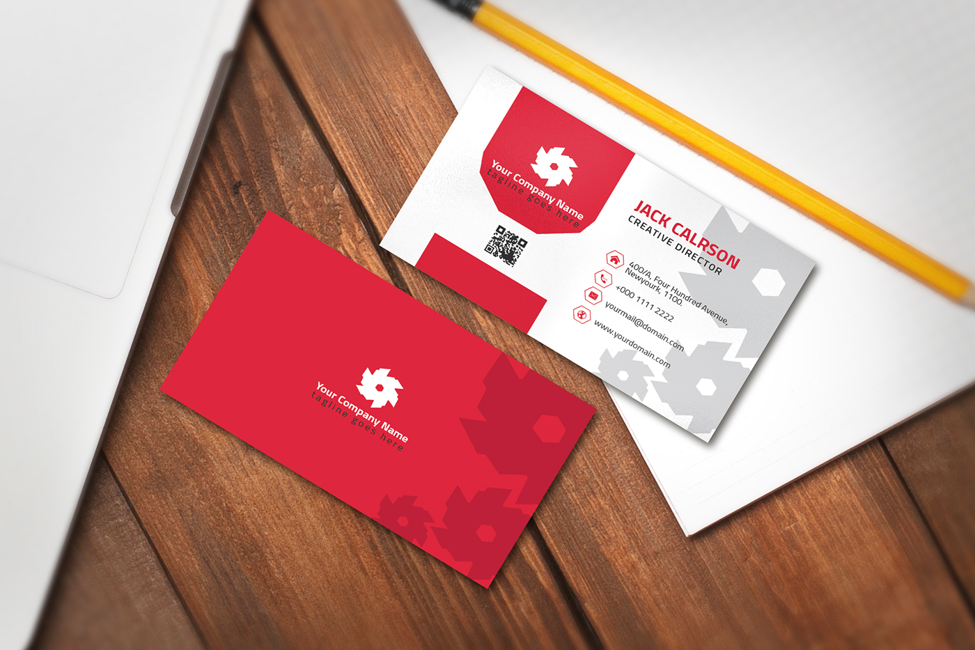 business card template Free Businescard print free