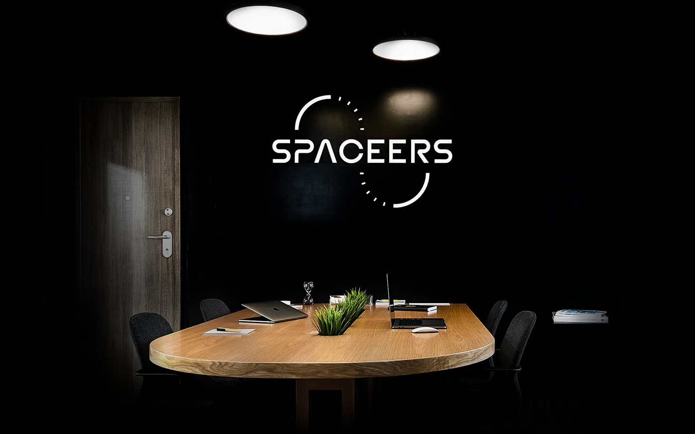 black and white branding  community coworking futuristic identity logo Space  system typographic