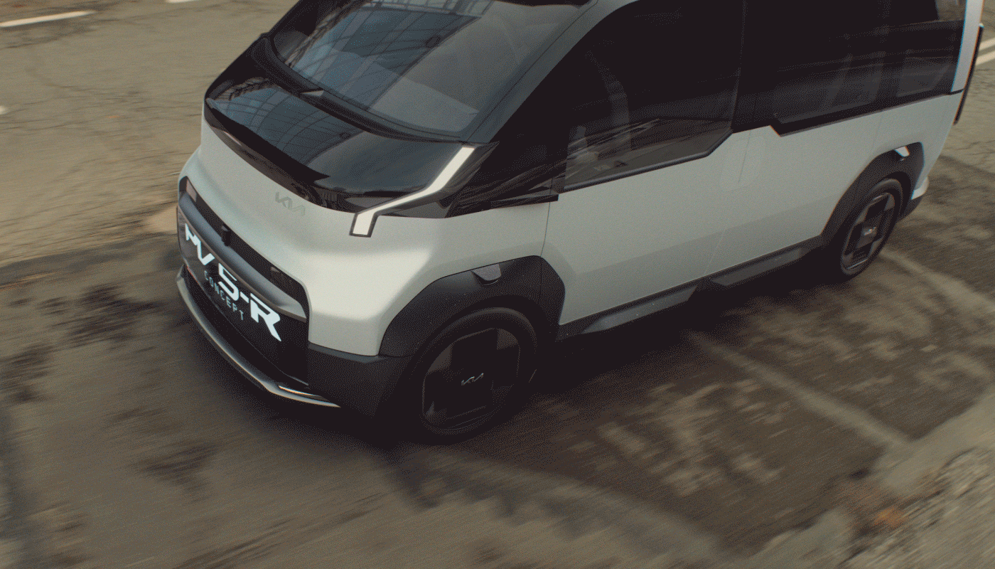 Vehicle automotive   CGI 3D kia ces rendering Maya tracking