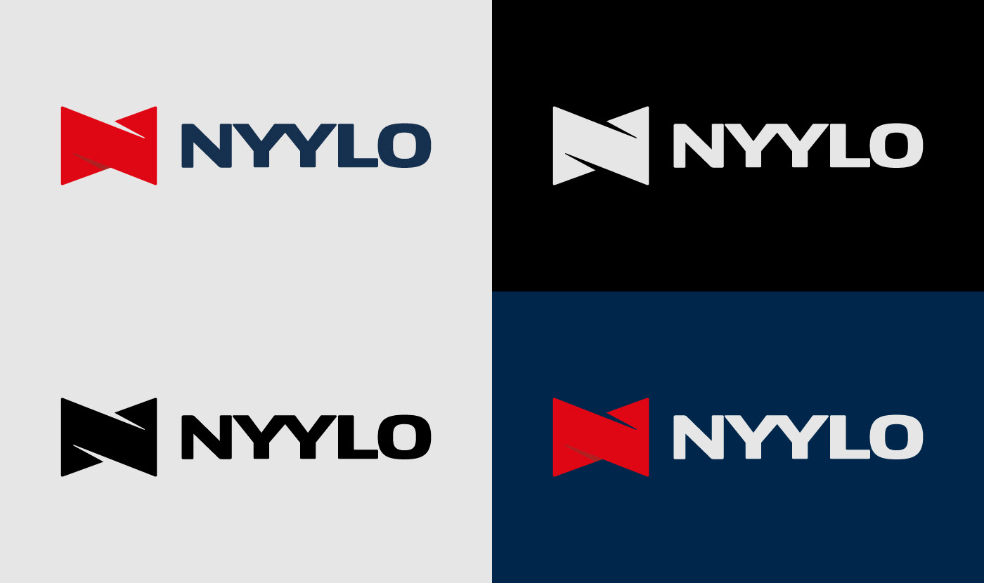 Nyylo Nyylcon shipping transportation Corporate Identity ID symbol mark Logotype