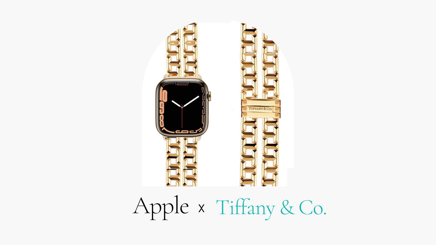 accessorydesign apple apple watch branding  design Fashion  jewelry rebranding tiffany & co Watches