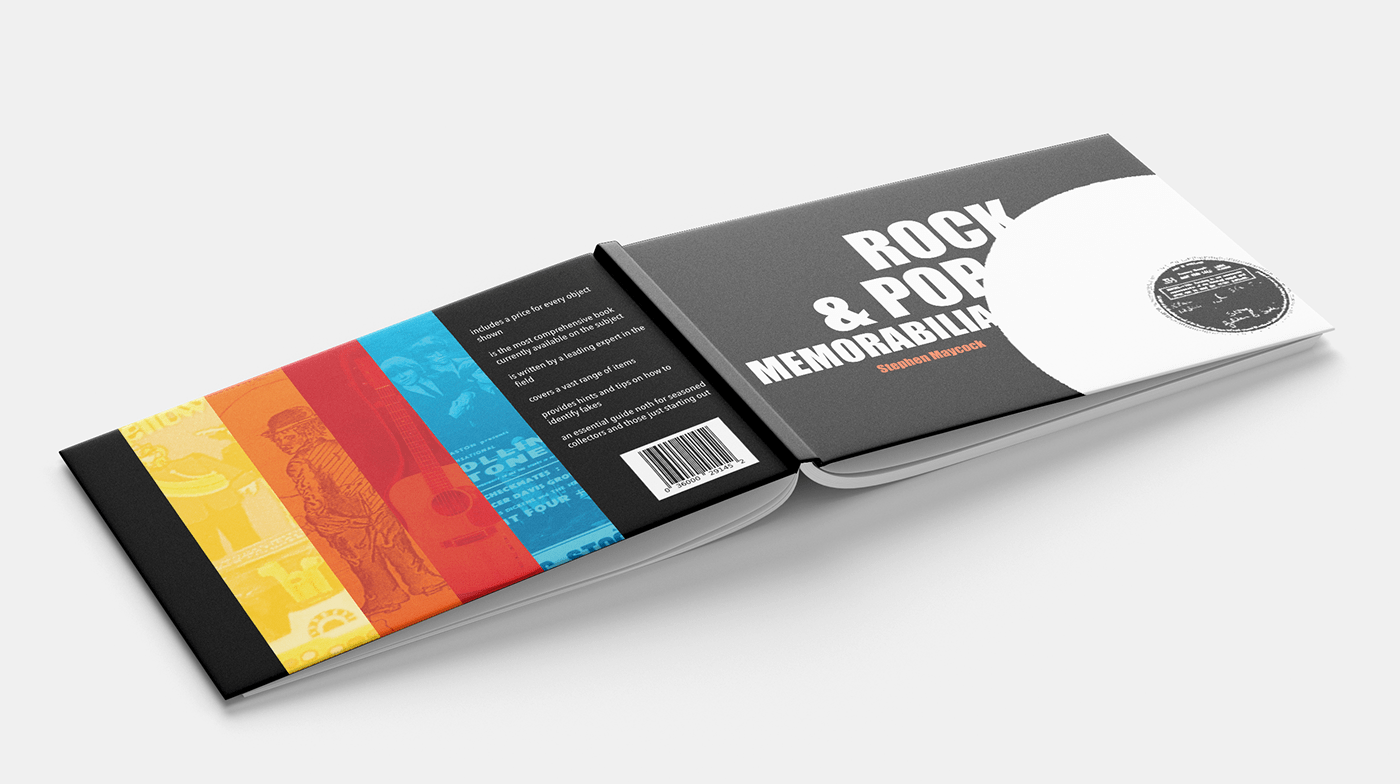 book Bookdesign design editorial layoutdesign pop redesign Retro rock