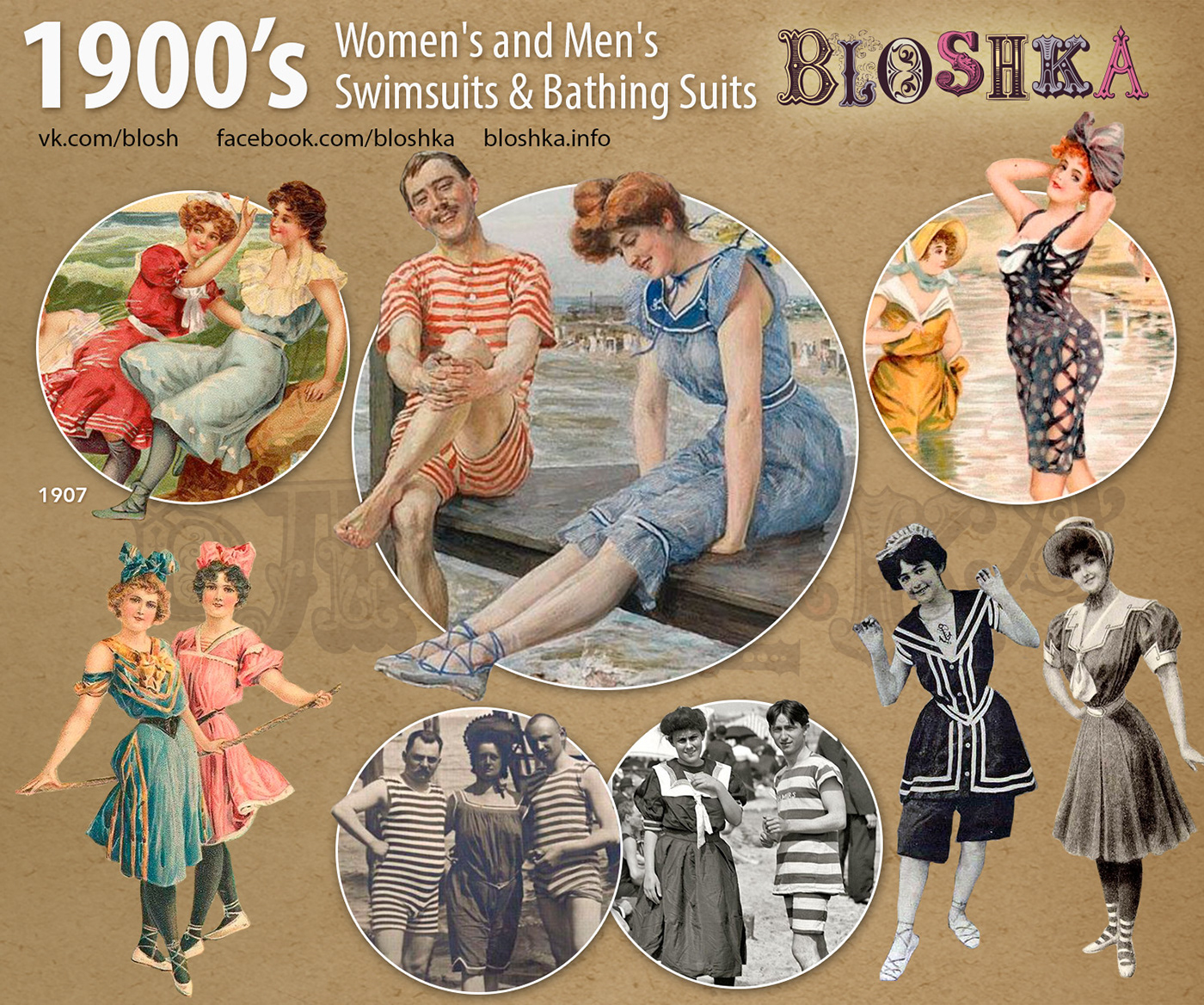 20th century Fashion  history history fashion swimwear vintage