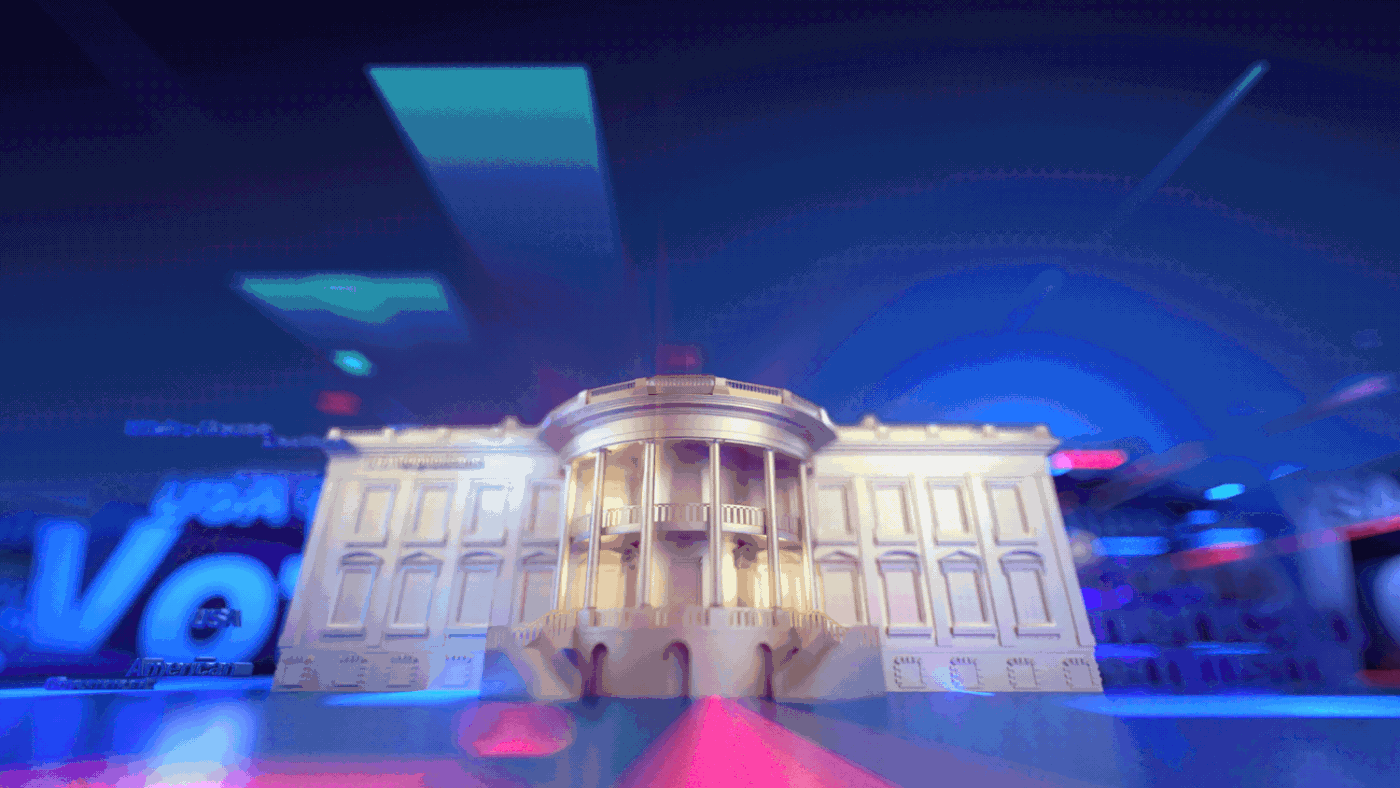 Election motion graphics  news Opening politics president Program tv usa White House