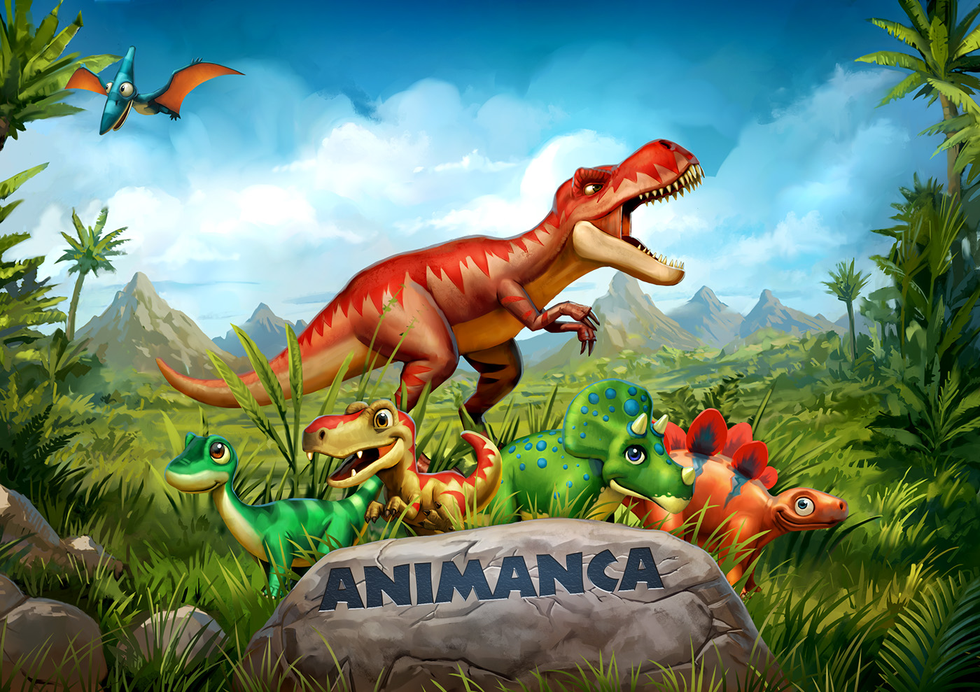 Discover The World of Dinos - www.animanca.ch.
