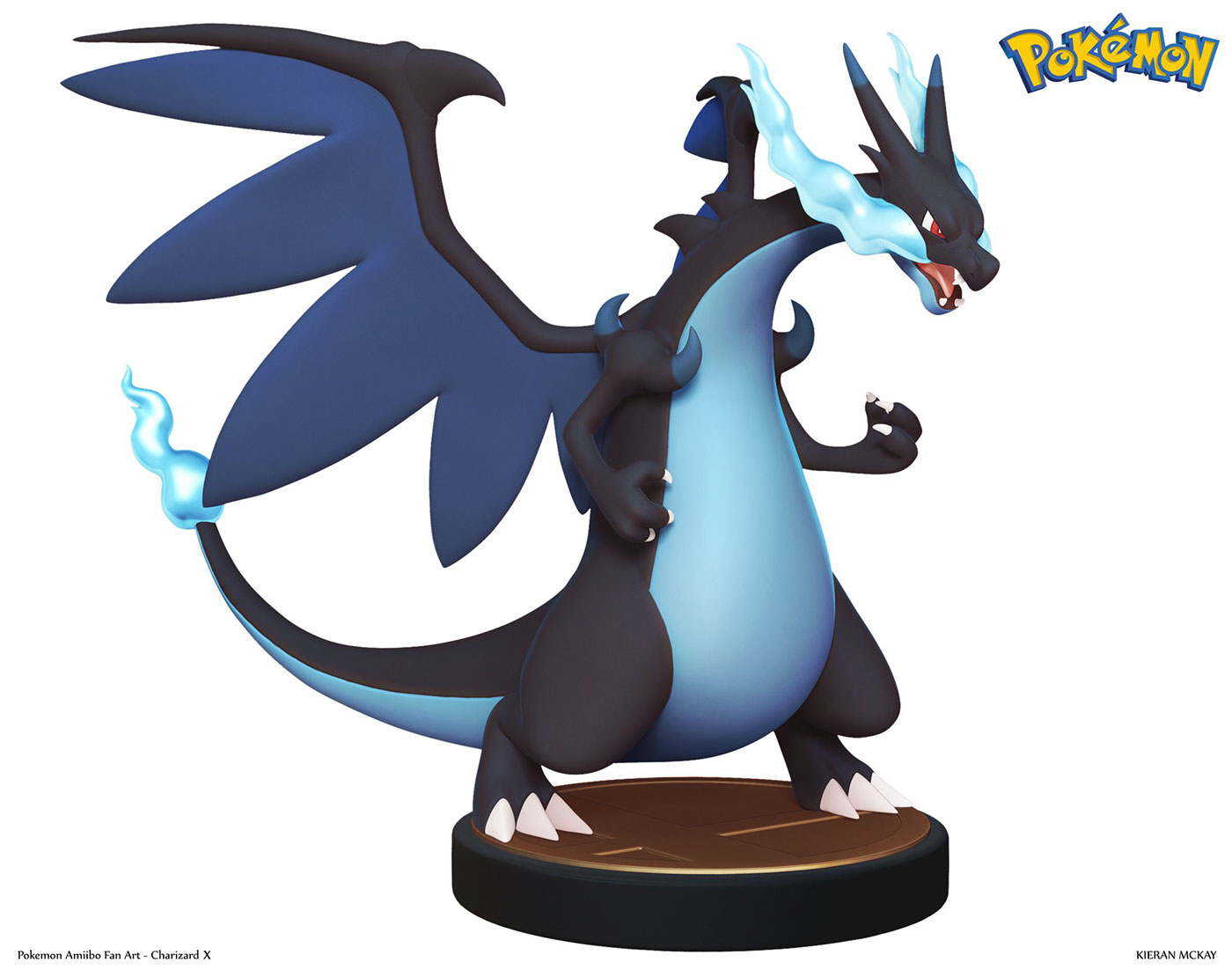 Pokemon pikachu Charizard Sculpt 3dprint art photoshop Zbrush wacom sculpting 