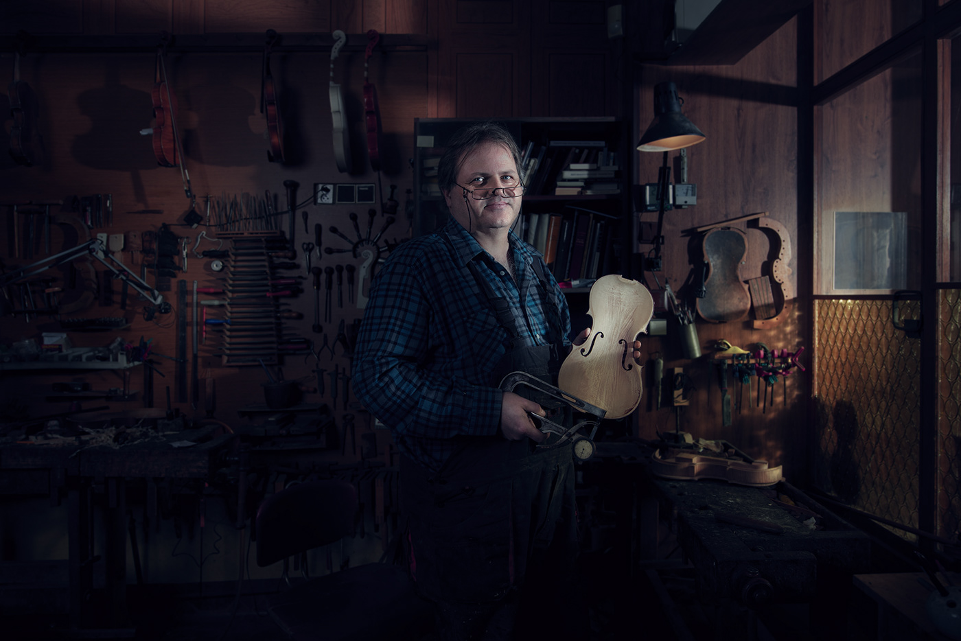 vavra Violin Viola instruments maker Workshop craft craftsmen Master
