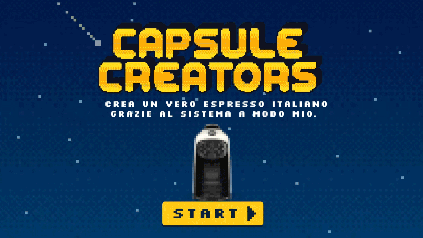 activation arcade art direction  campaign Coffee copywriting  game gamification Lavazza pr