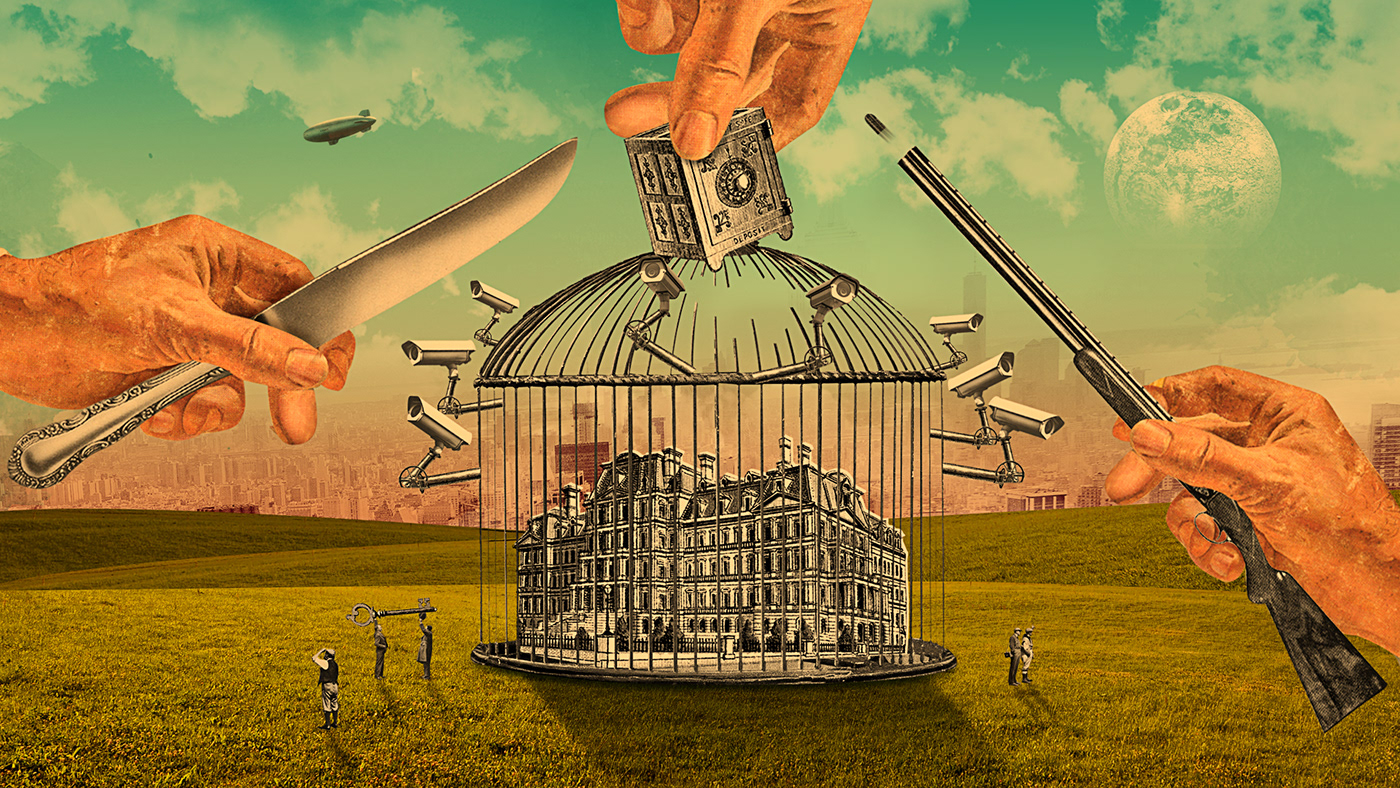 collage Digital Art  editorial ILLUSTRATION  journalism   LatinAmerica surrealism VICE