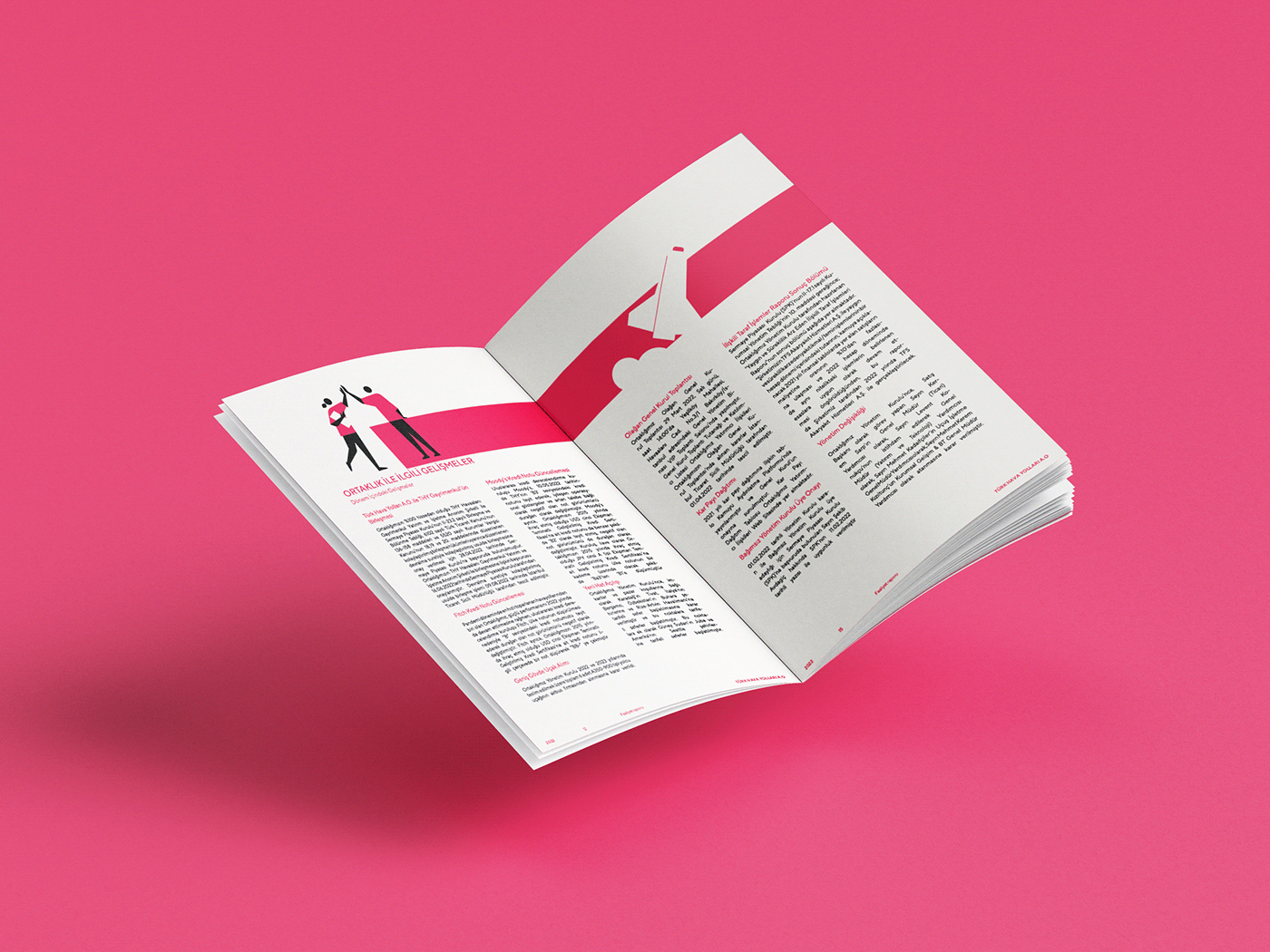 annual report editorial design  edtorial Faaliyet Raporu katalog report design