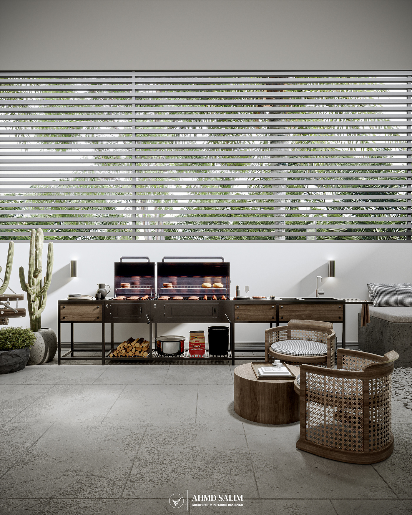 interior design  Render visualization 3ds max corona vray architecture exterior modern 3D