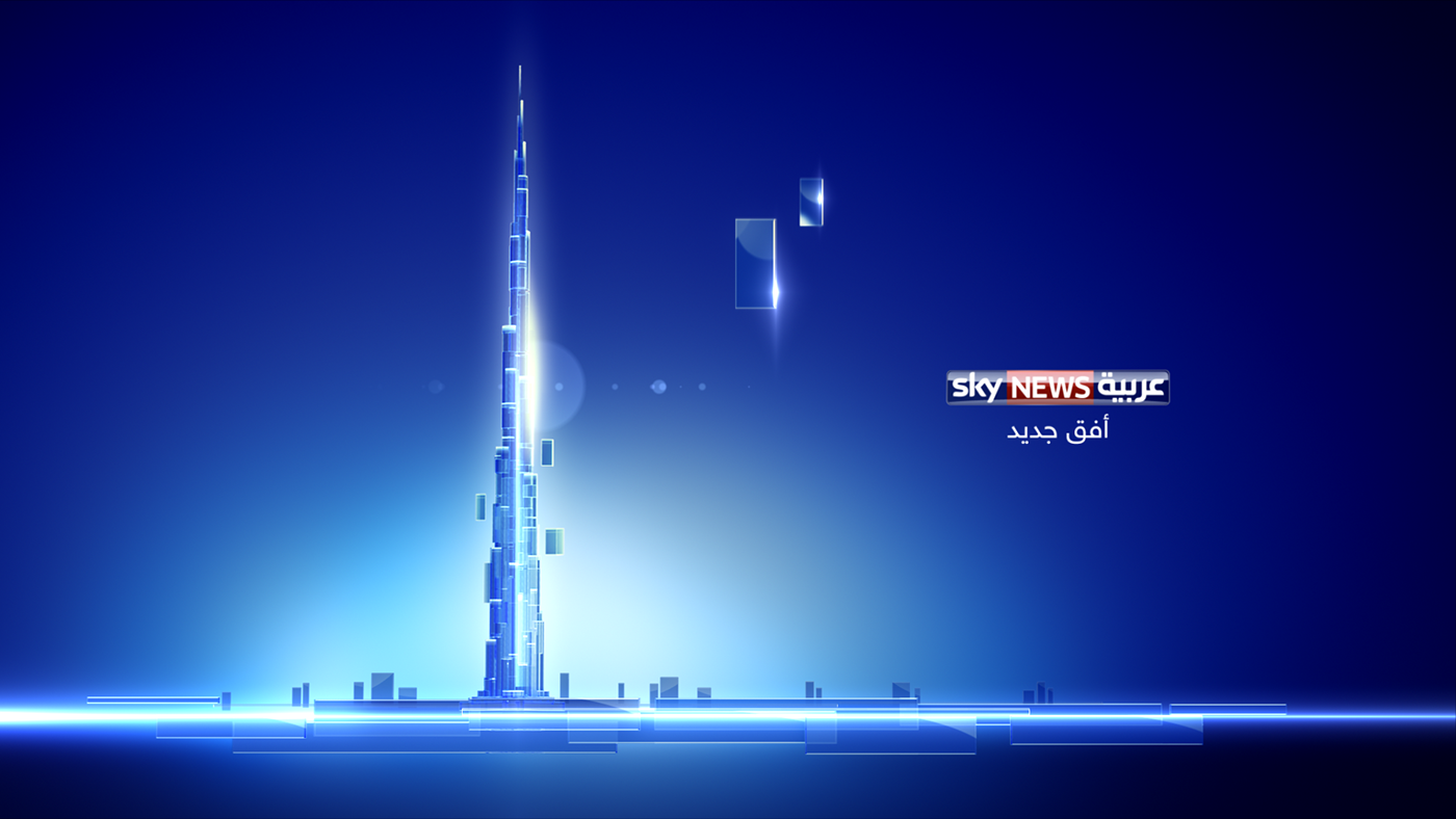 Sky News Arabia Saad ahmed Saad graphics Title news toth xadi sports segment