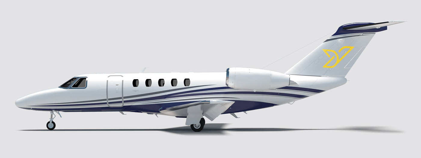 private airlines Private Jet aviation airline logo Cessna Logo Design brand identity Airline Branding Airlines private airplane